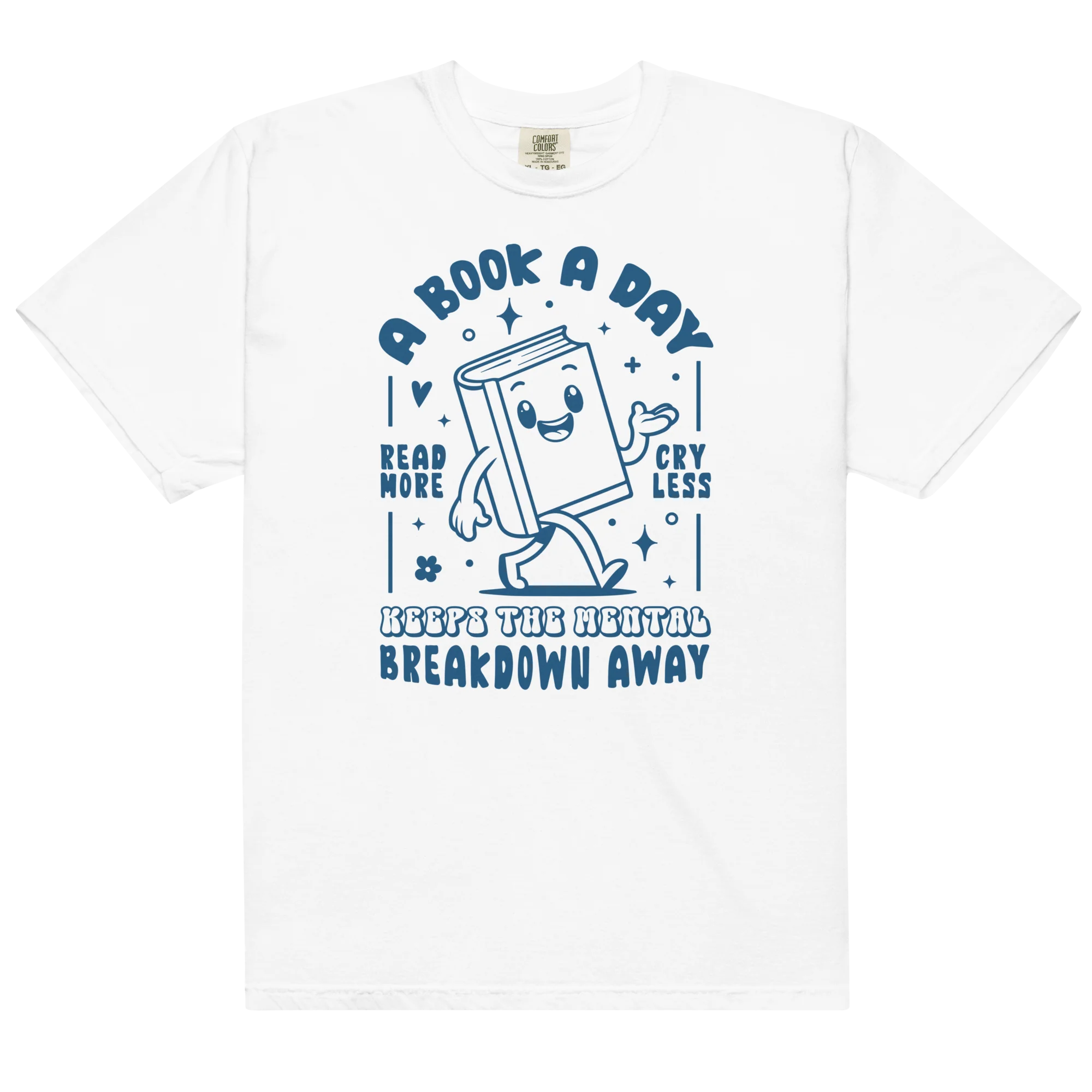 A Book a Day Mental Breakdown Away Classic T-Shirt