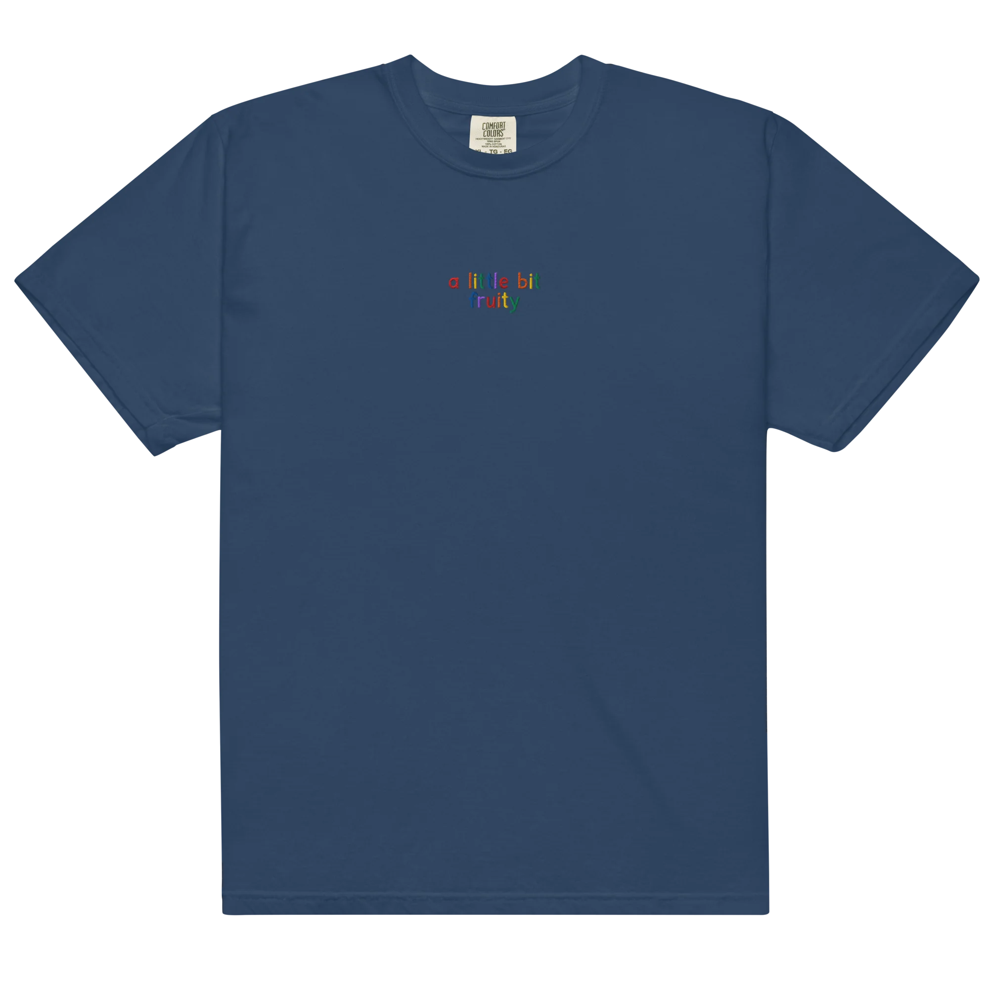 A Little Bit Fruity Pride Embroidered Classic T-Shirt - Image 6