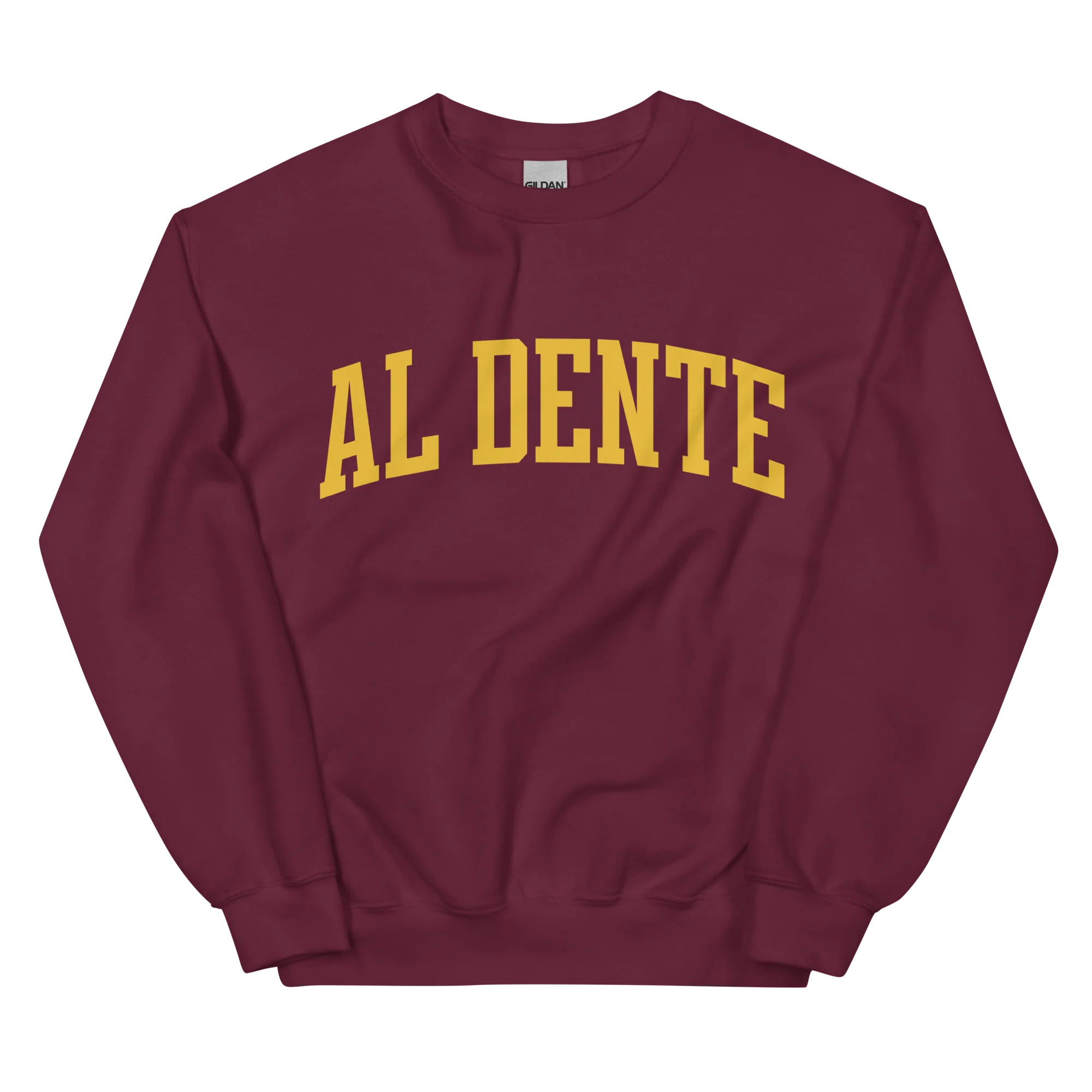 Al Dente Pasta Varsity Sweatshirt