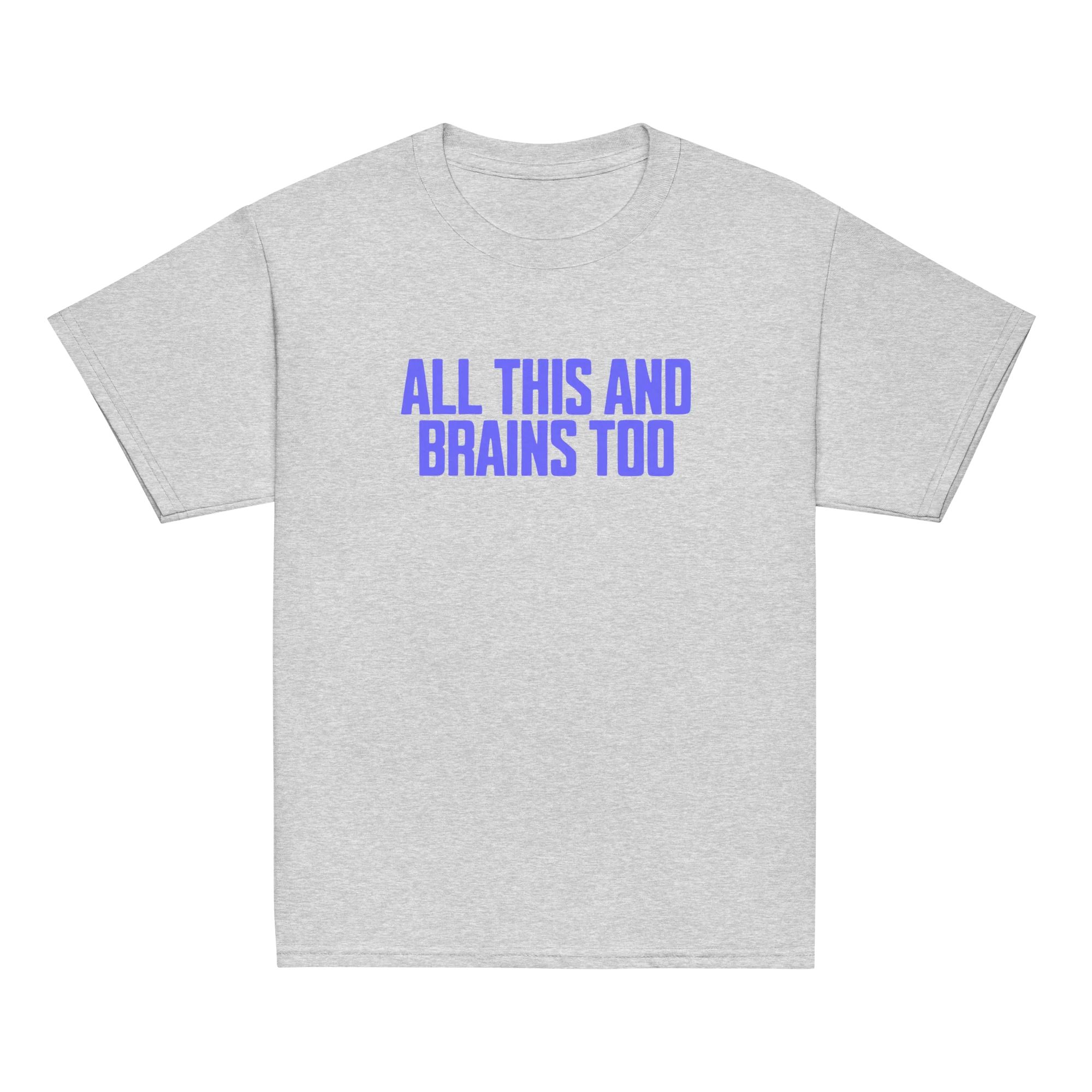 All This And Brains Too Baby Tee - Image 4