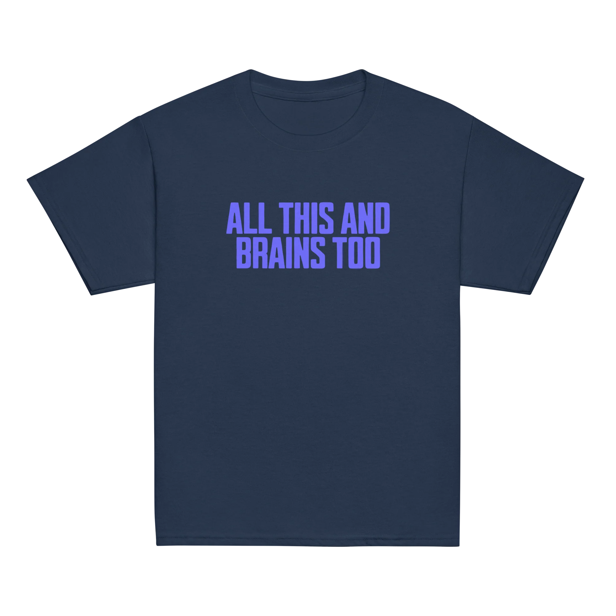 All This And Brains Too Baby Tee - Image 5