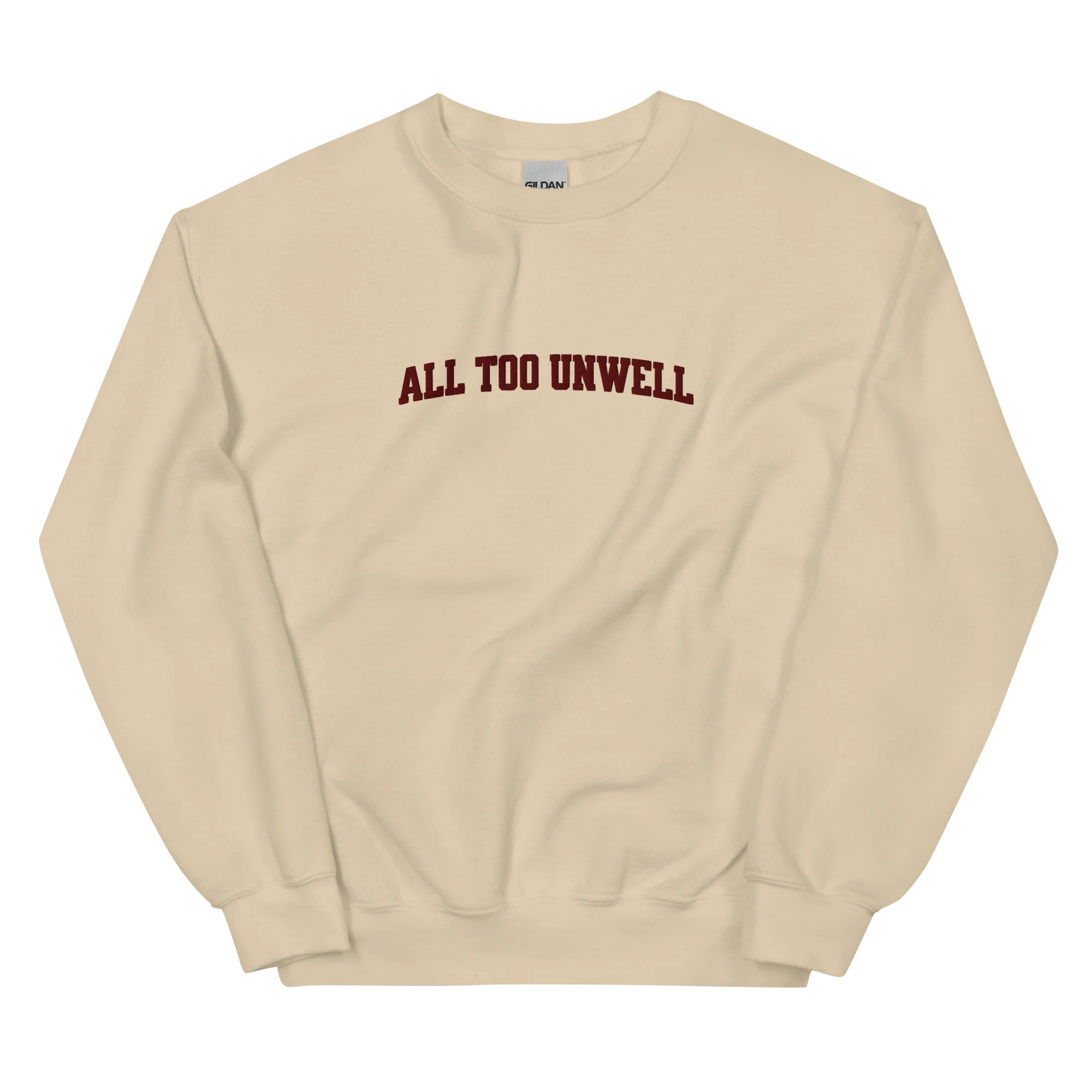 All Too Unwell Embroidered Sweatshirt - Image 11