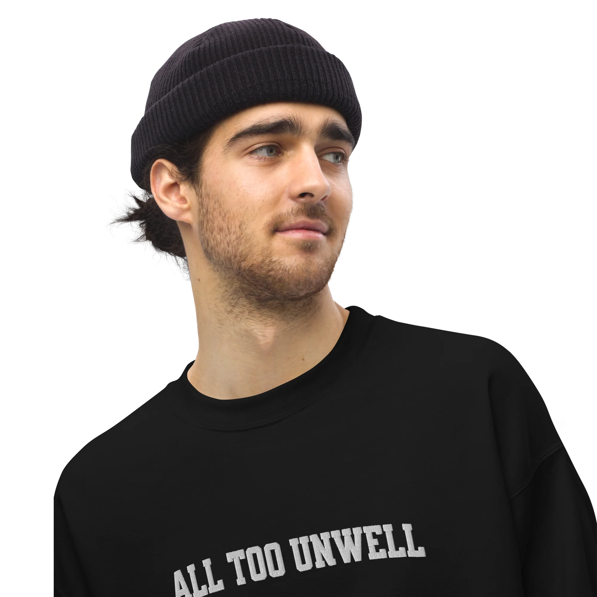 All Too Unwell Embroidered Sweatshirt - Image 7