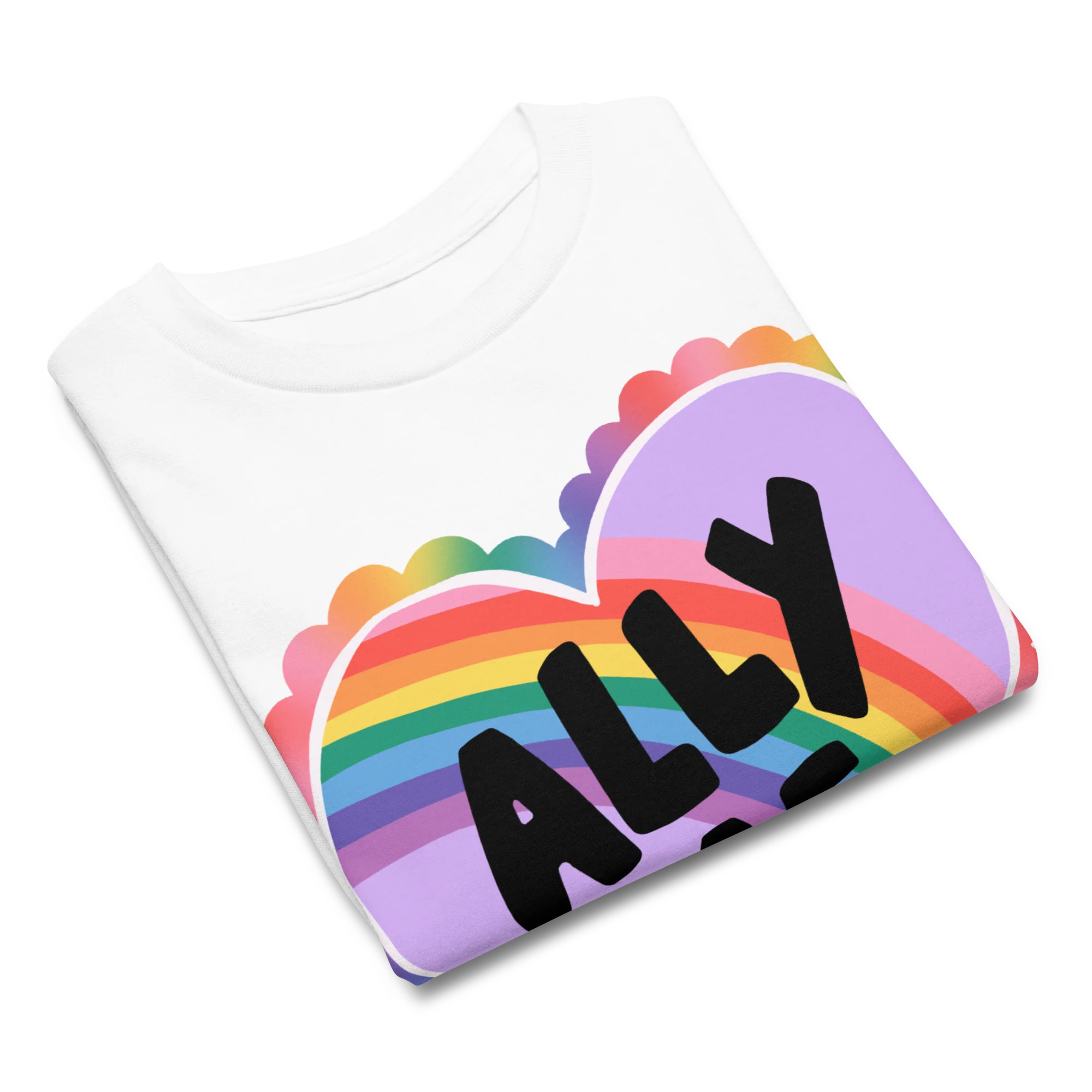 Ally AF Pride Baby Tee - Image 4