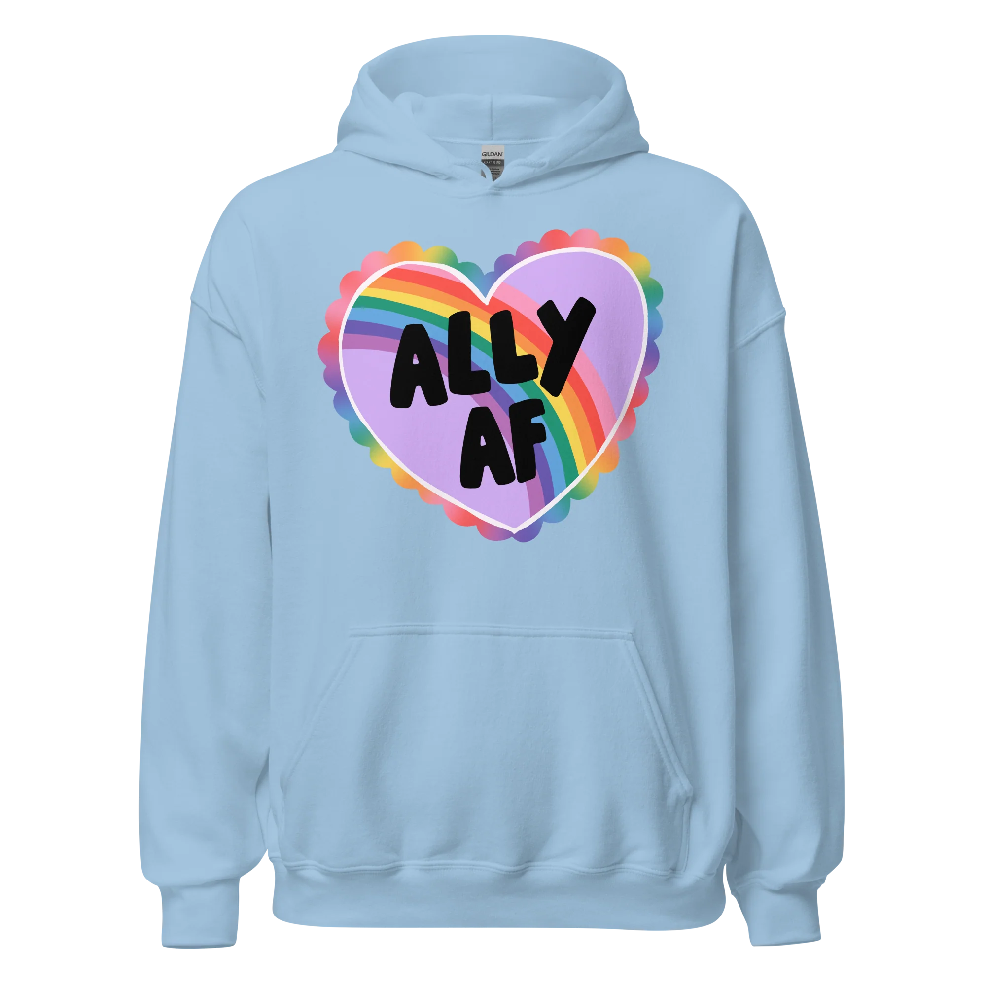 Ally AF Pride Hoodie - Image 3