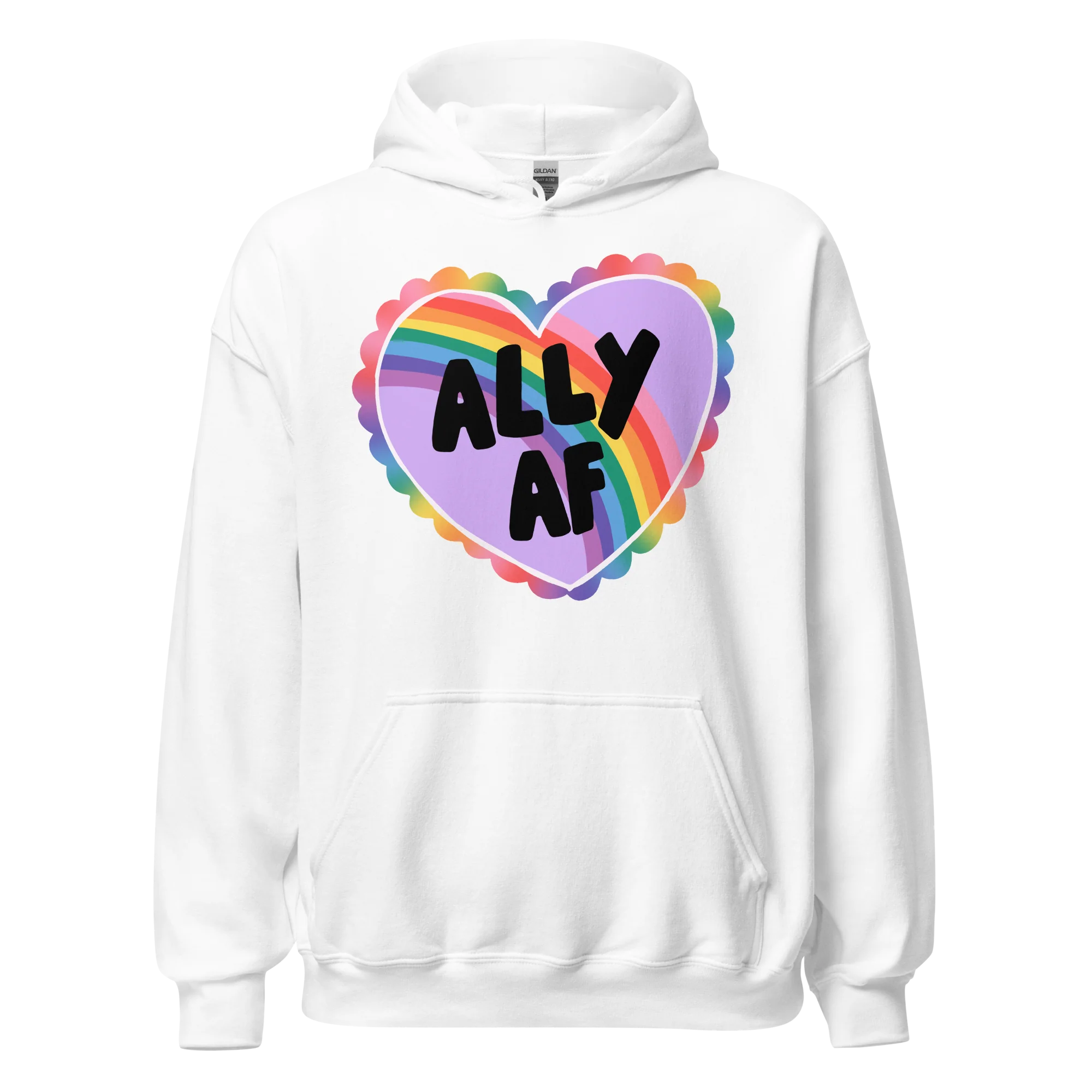 Ally AF Pride Hoodie - Image 4