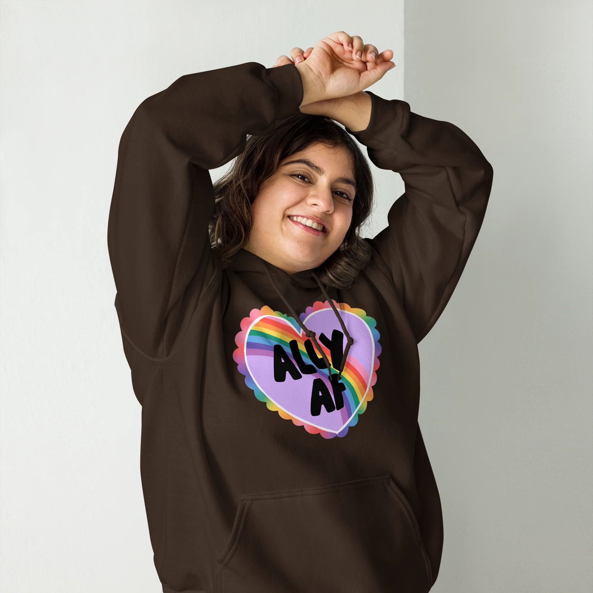Ally AF Pride Hoodie - Image 6