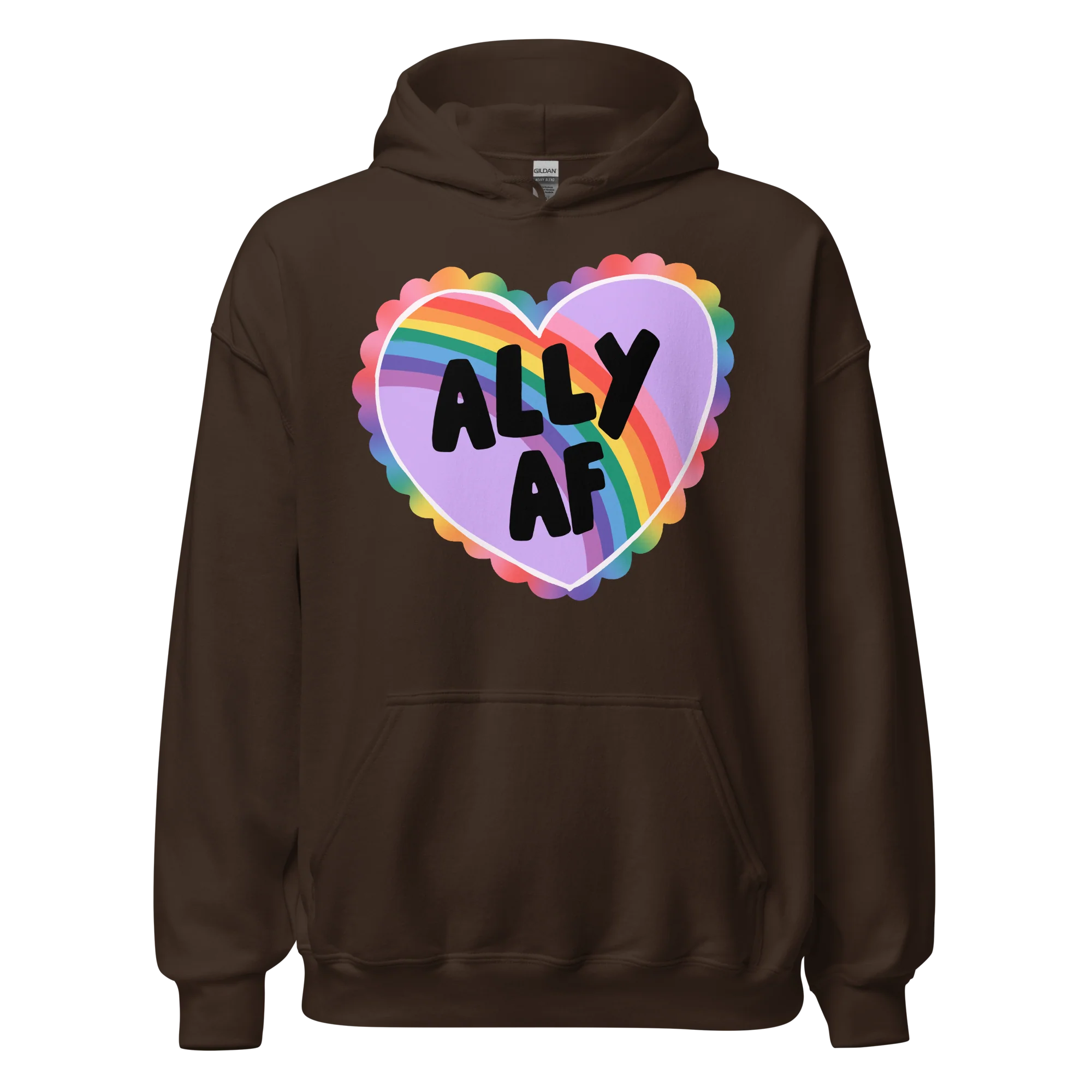 Ally AF Pride Hoodie - Image 7