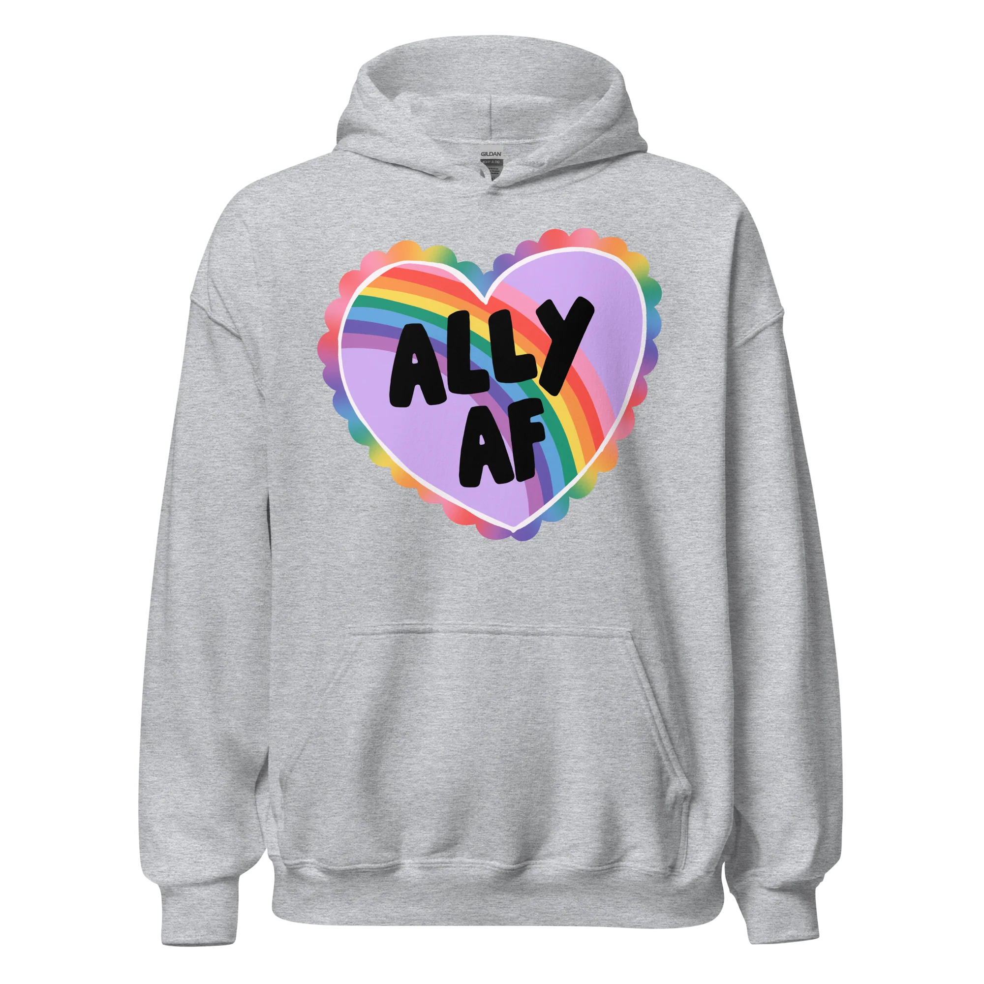Ally AF Pride Hoodie - Image 8