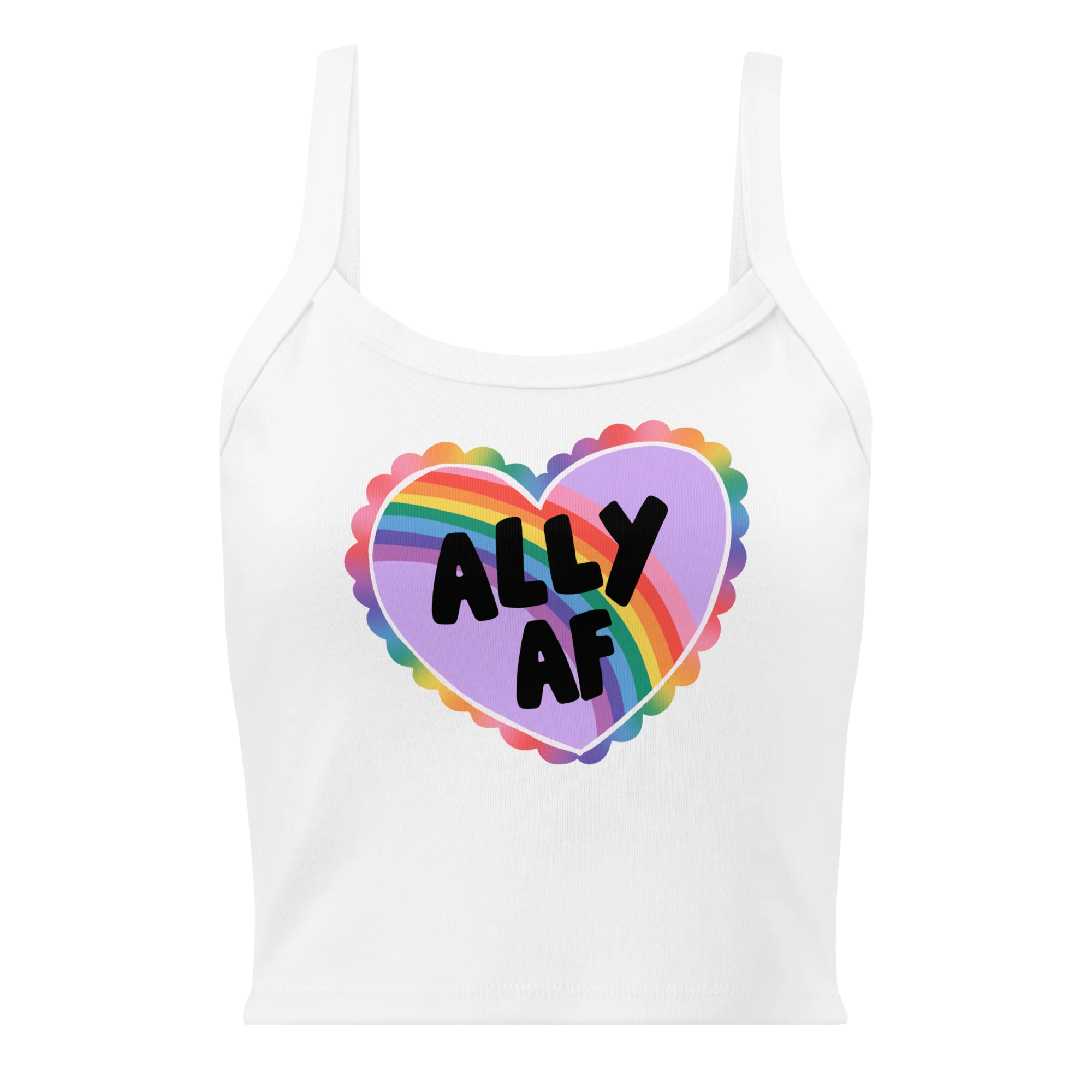 Ally AF Pride Rib Tank Top - Image 7