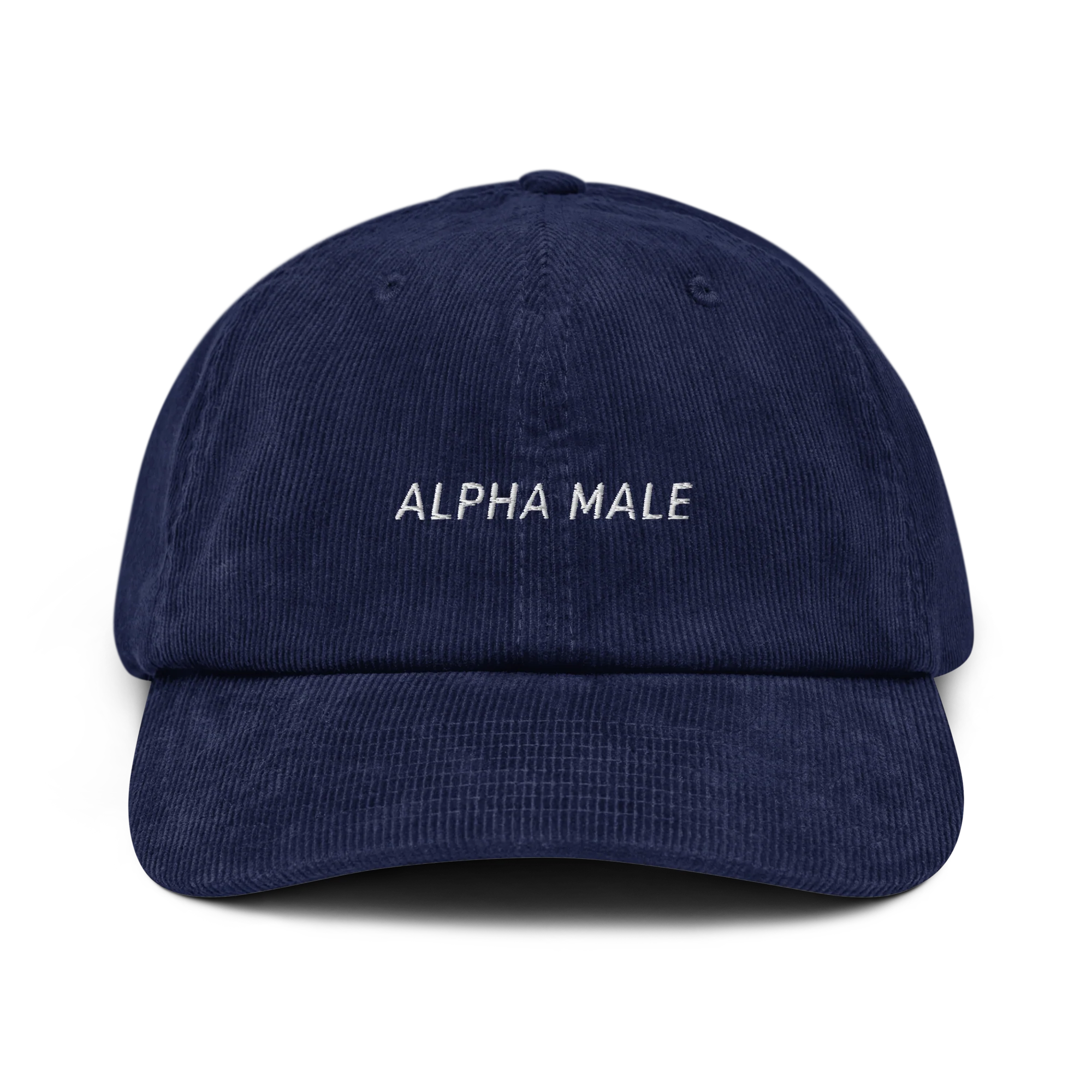 Alpha Male Feminist Embroidered Corduroy Cap - Image 7