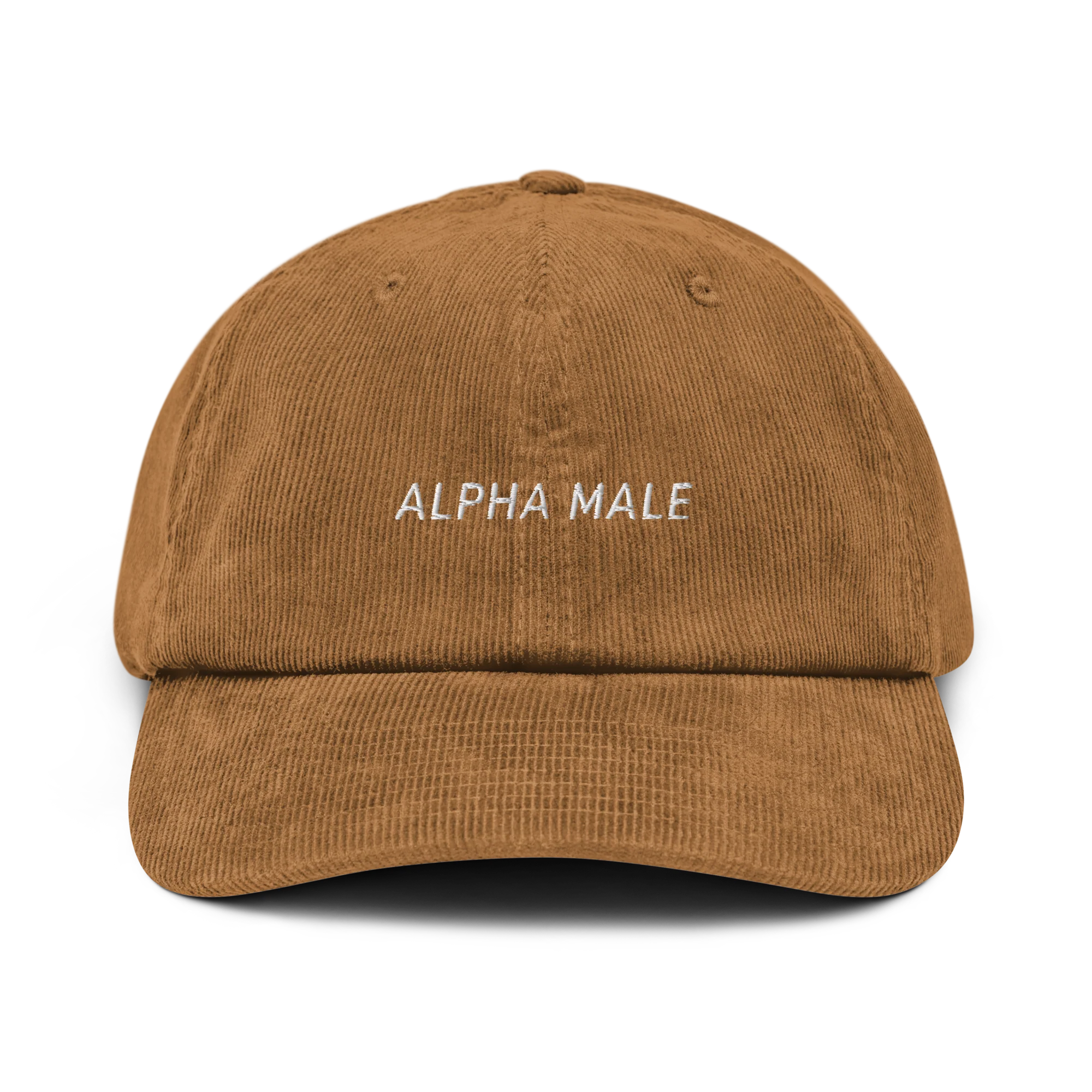 Alpha Male Feminist Embroidered Corduroy Cap - Image 8