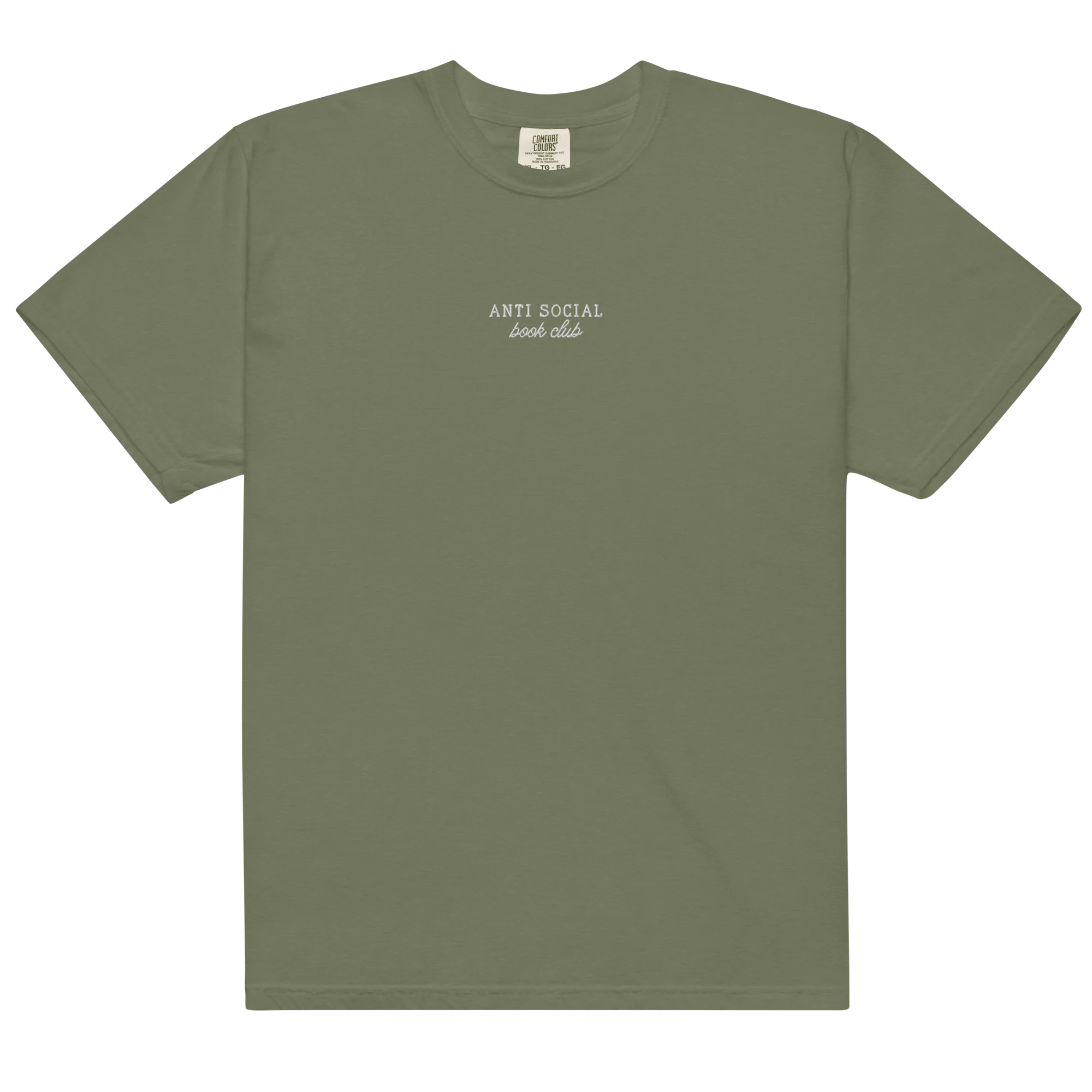 Anti Social Book Club Embroidered Classic T-Shirt - Image 12