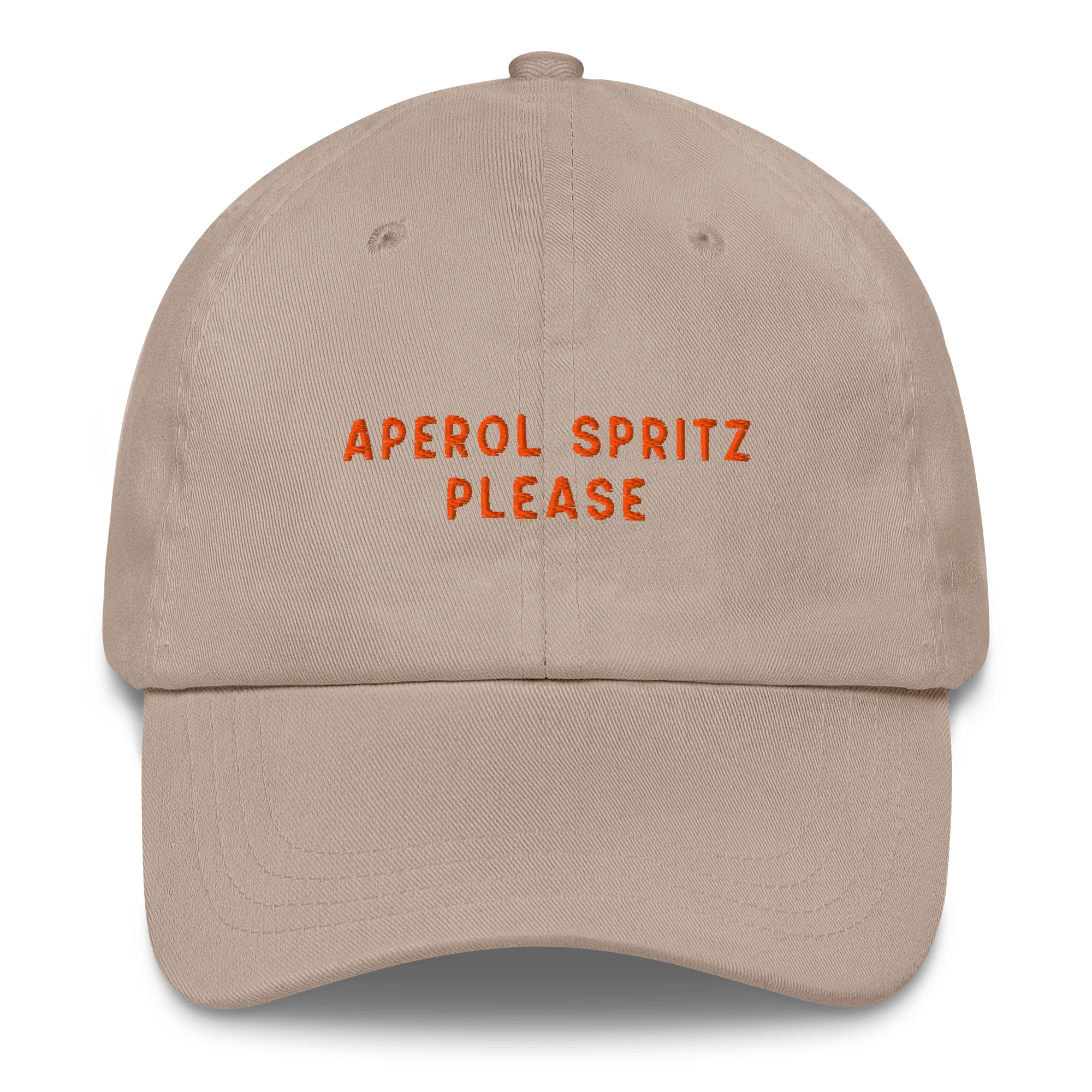 Aperol Spritz Please Cocktail Embroidered Cap