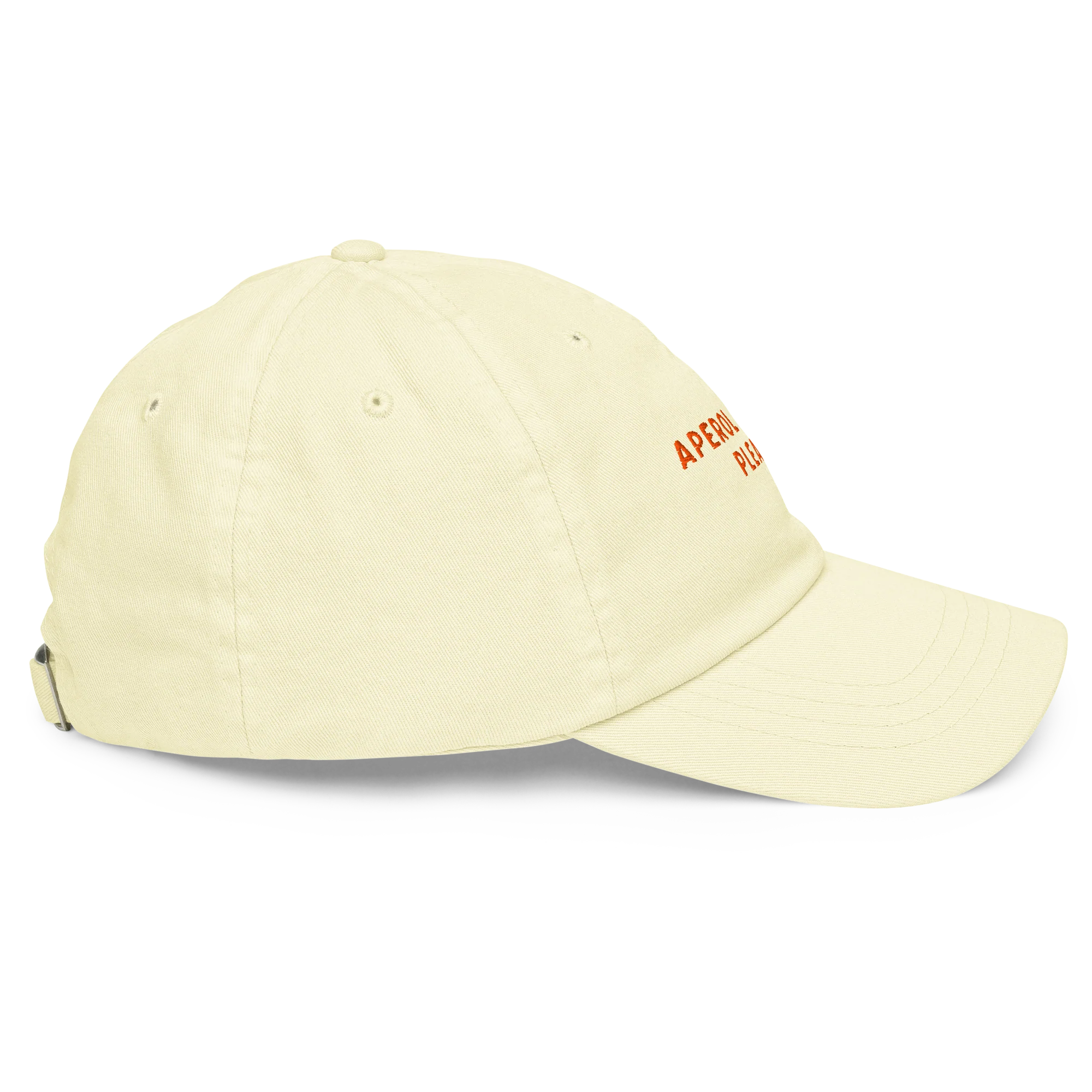 Aperol Spritz Please Embroidered Pastel Baseball Cap - Image 11