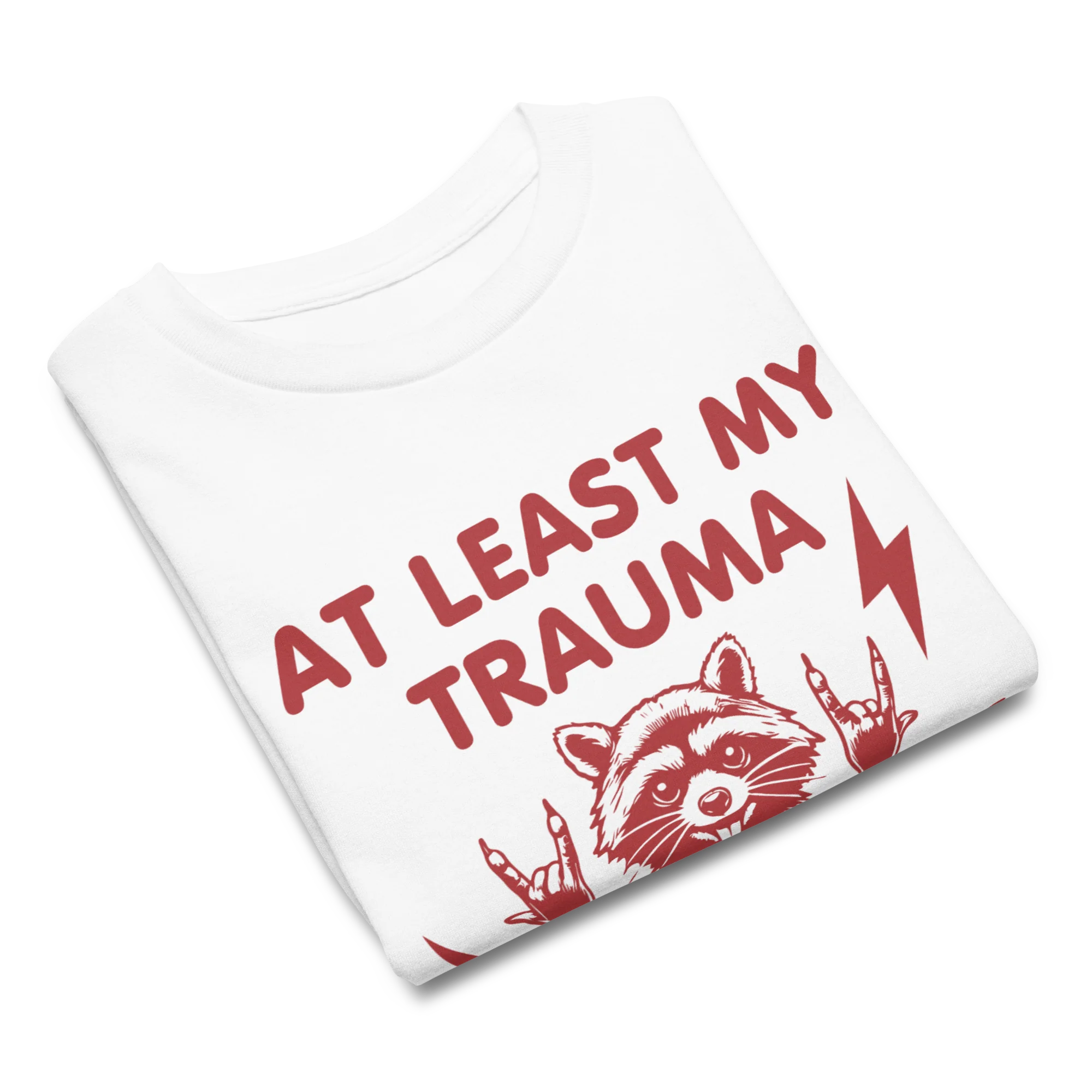 At Least My Trauma Made Me Funny Baby Tee - Image 3