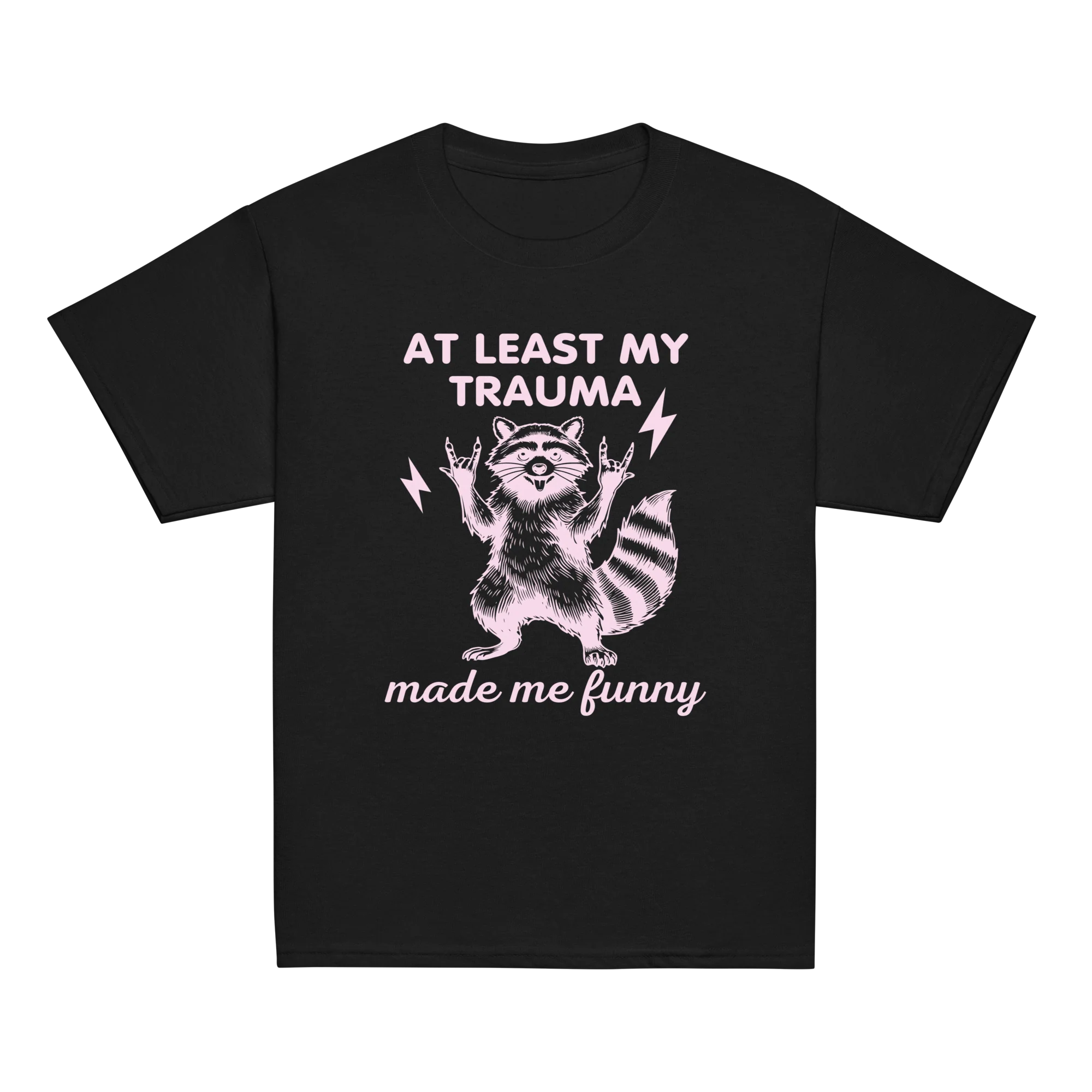 At Least My Trauma Made Me Funny Baby Tee - Image 7