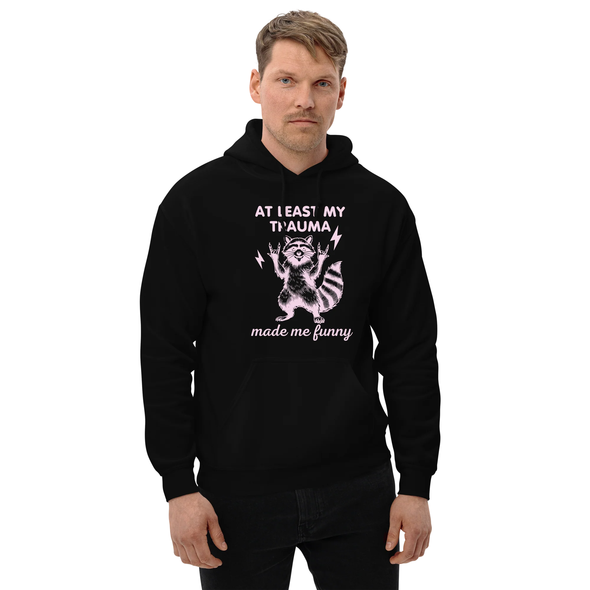 At Least My Trauma Made Me Funny Hoodie - Image 11