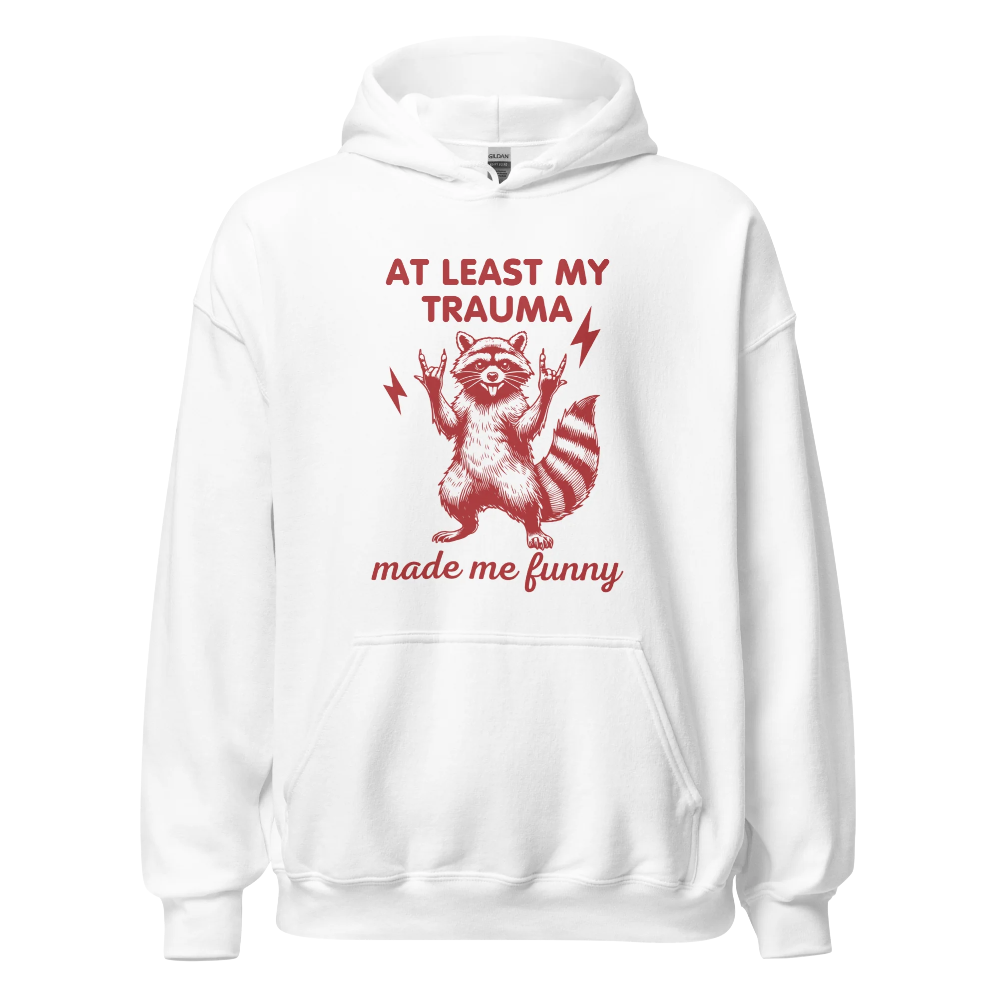 At Least My Trauma Made Me Funny Hoodie - Image 4