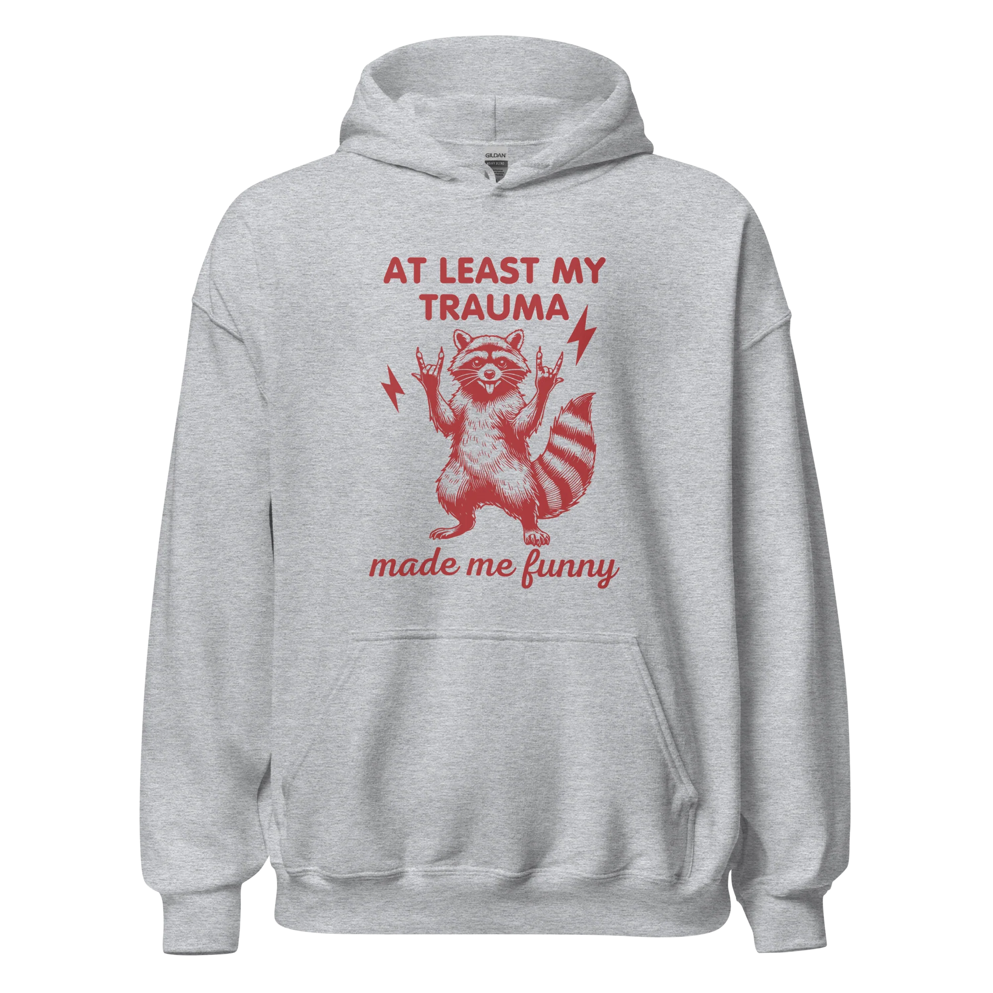 At Least My Trauma Made Me Funny Hoodie - Image 8