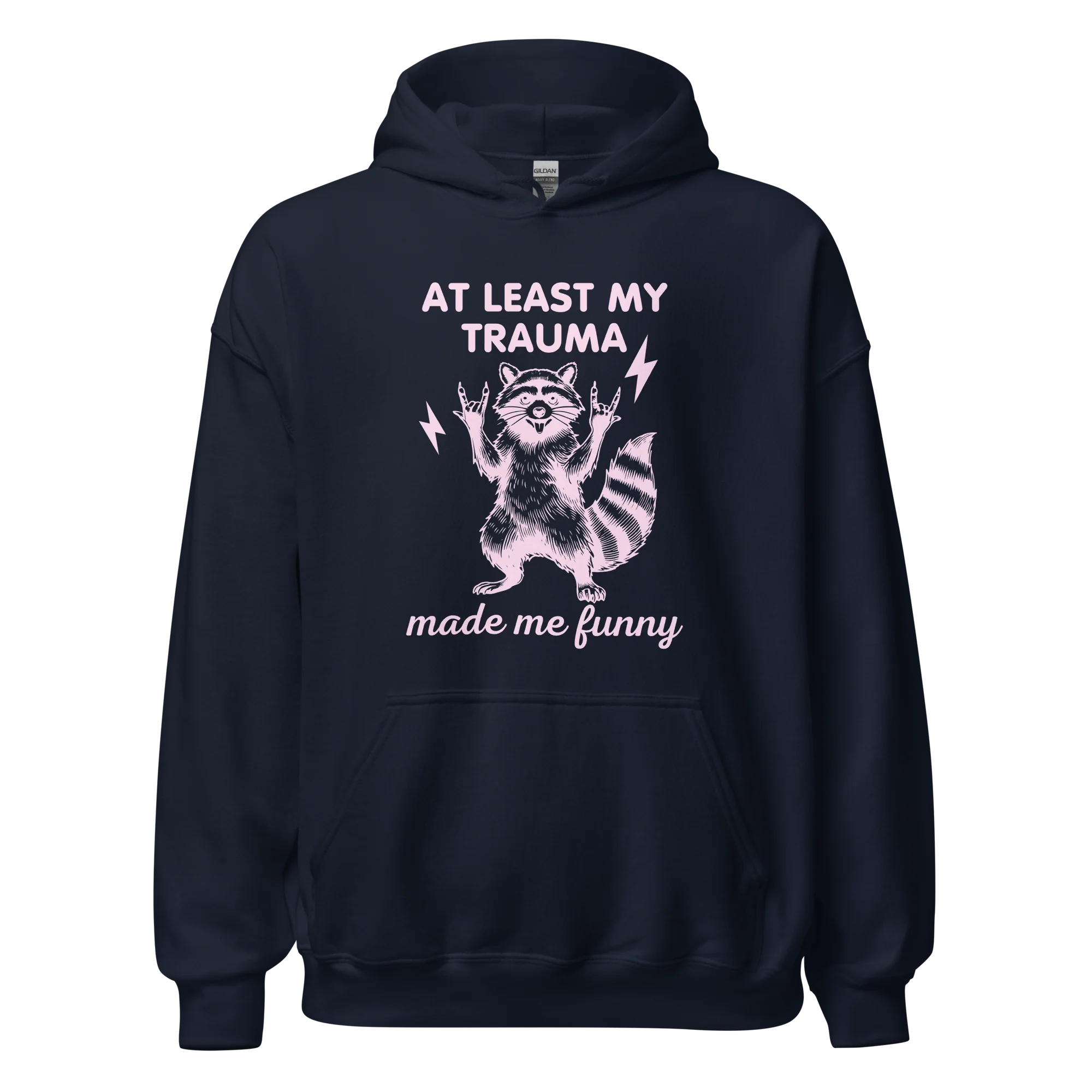 At Least My Trauma Made Me Funny Hoodie - Image 9