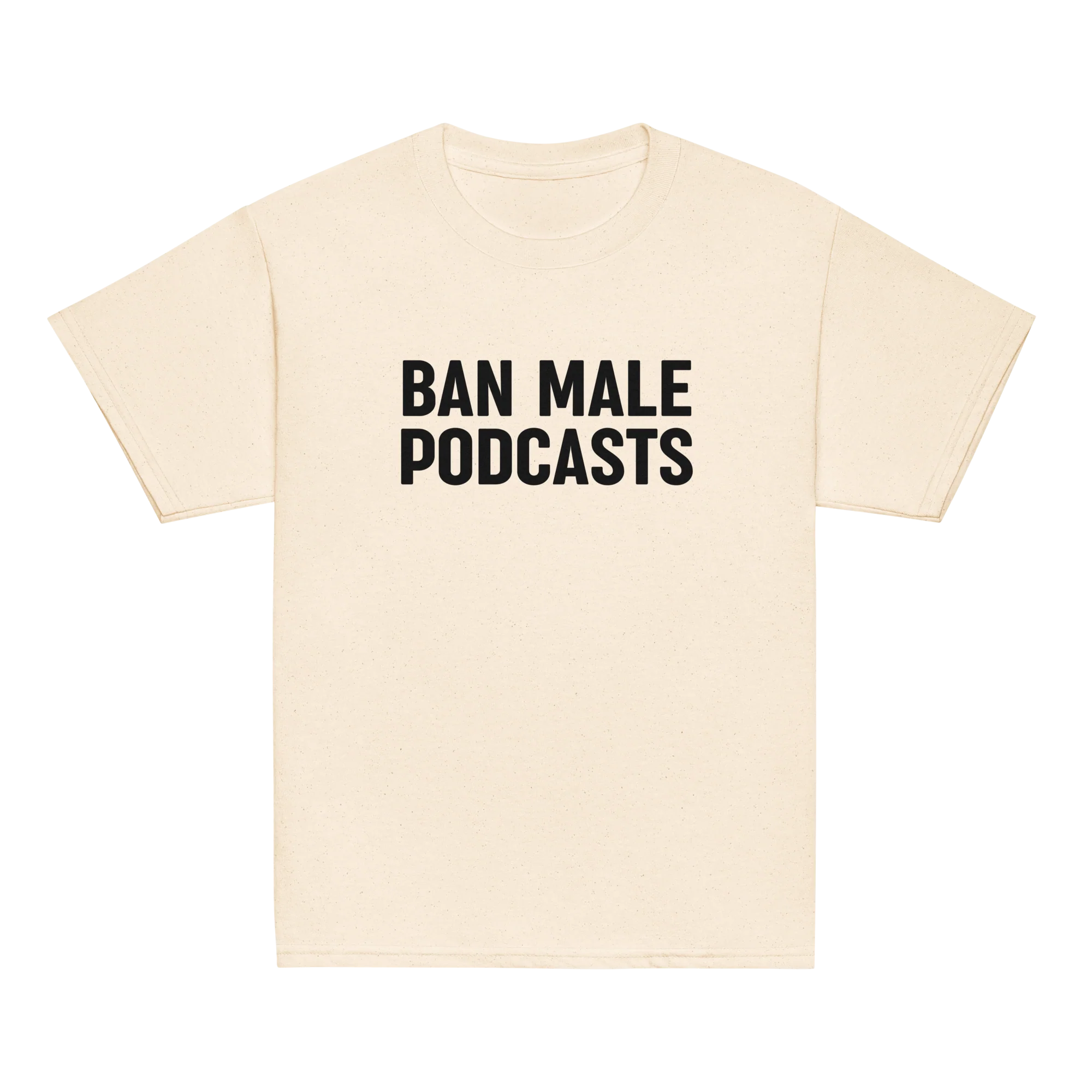 Ban Male Podcasts Baby Tee - Image 5