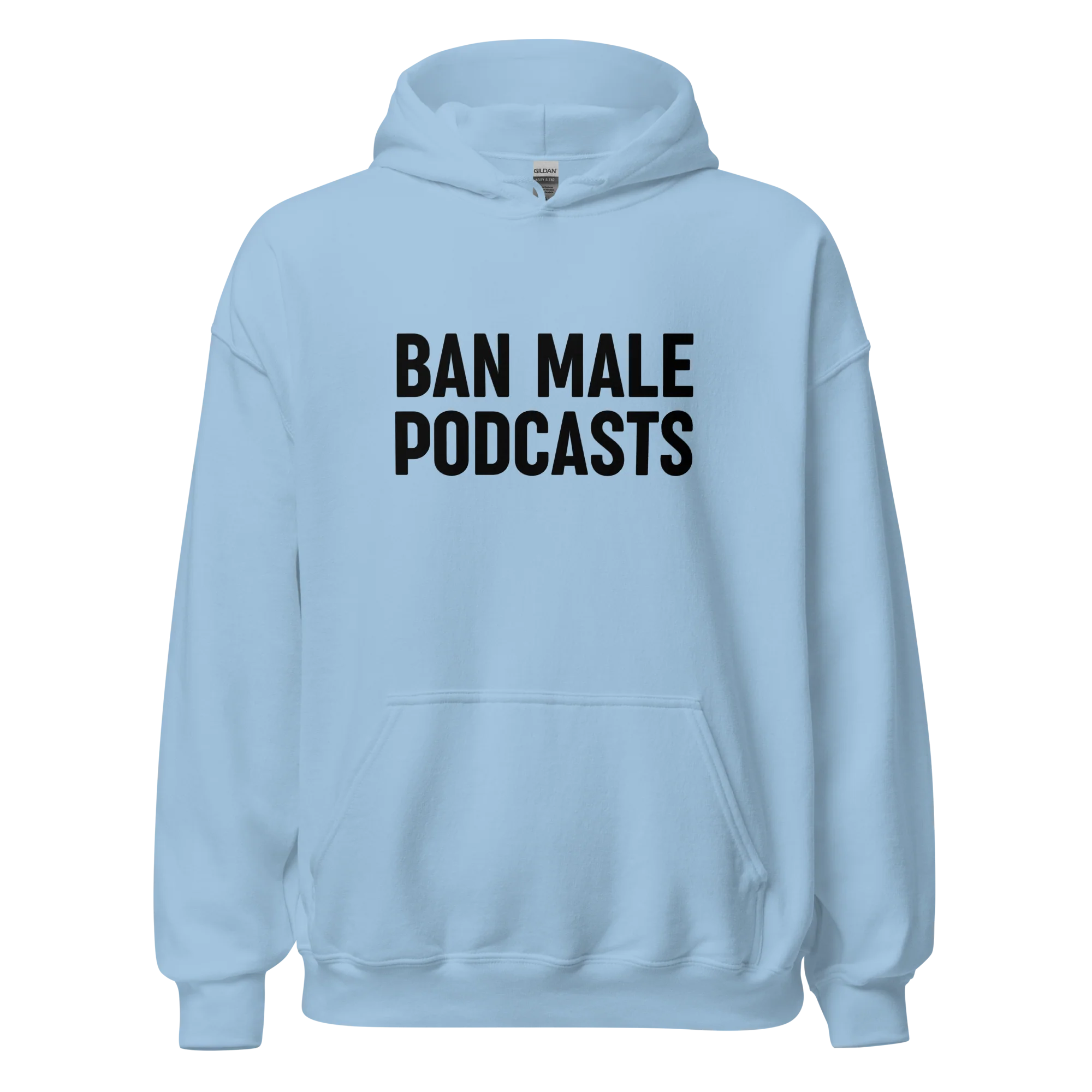 Ban Male Podcasts Hoodie - Image 10