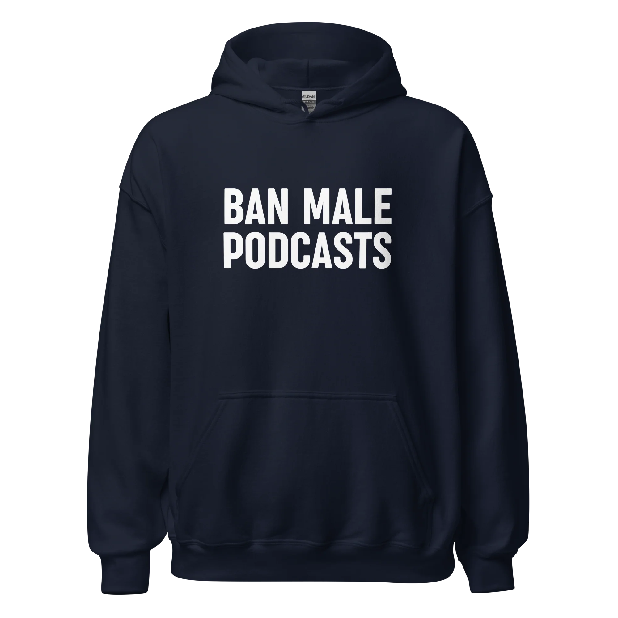 Ban Male Podcasts Hoodie - Image 11