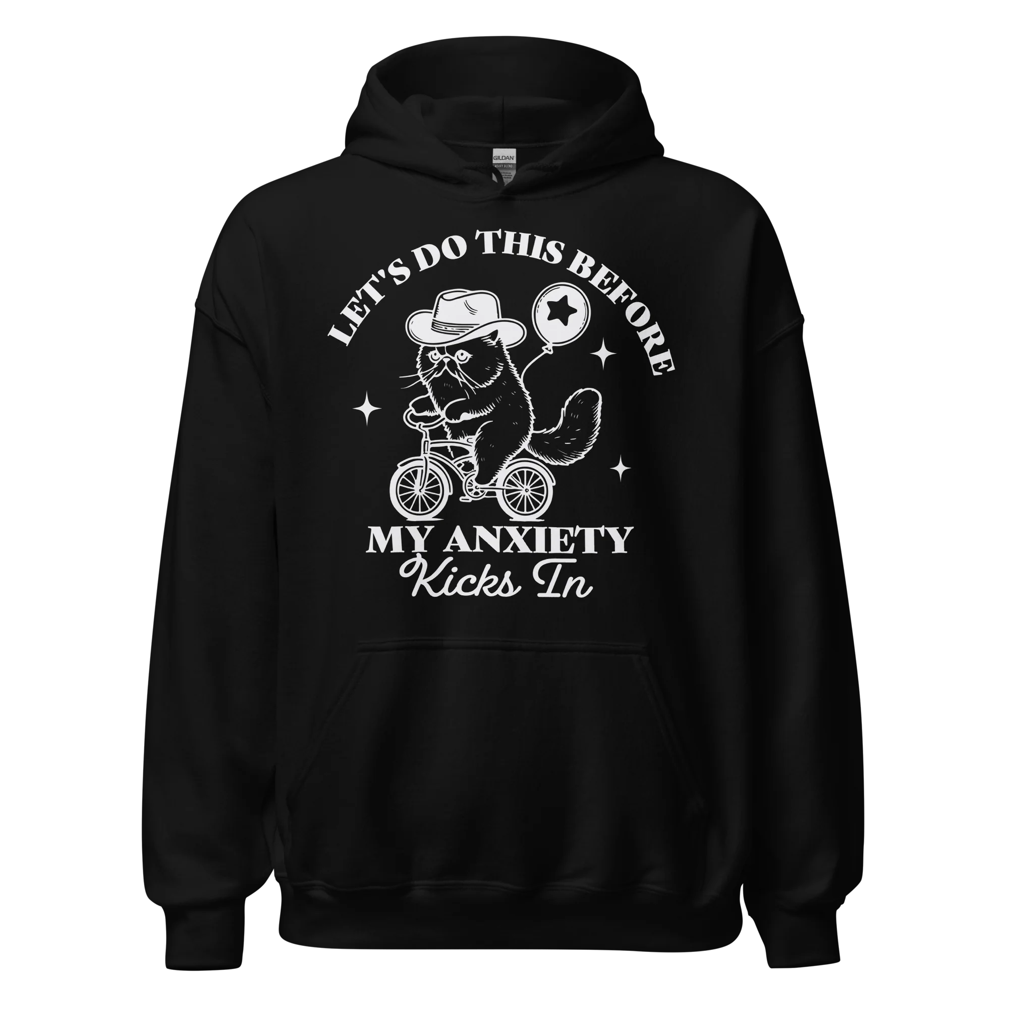 Before My Anxiety Kicks In Hoodie - Image 7