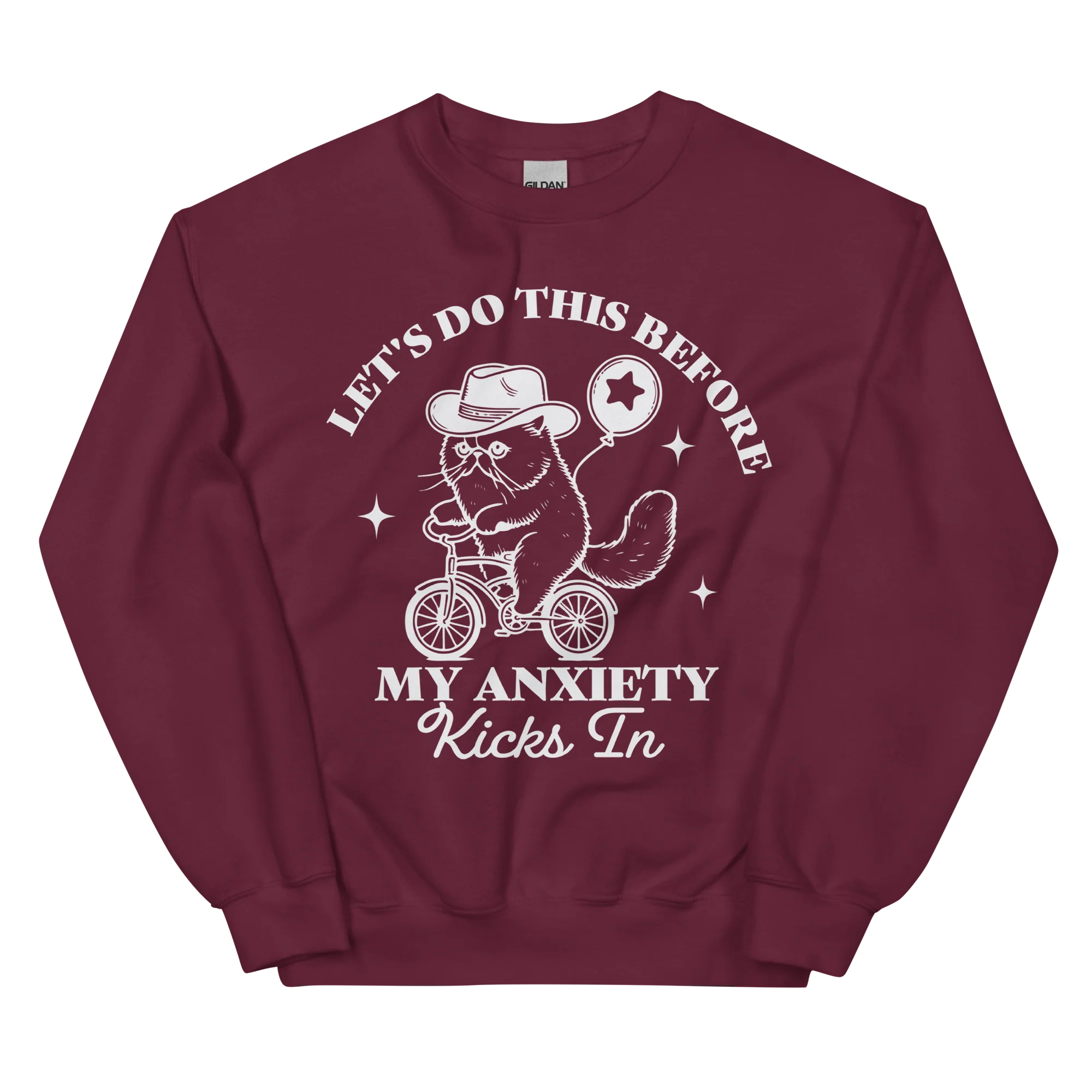Before My Anxiety Kicks In Sweatshirt - Image 10
