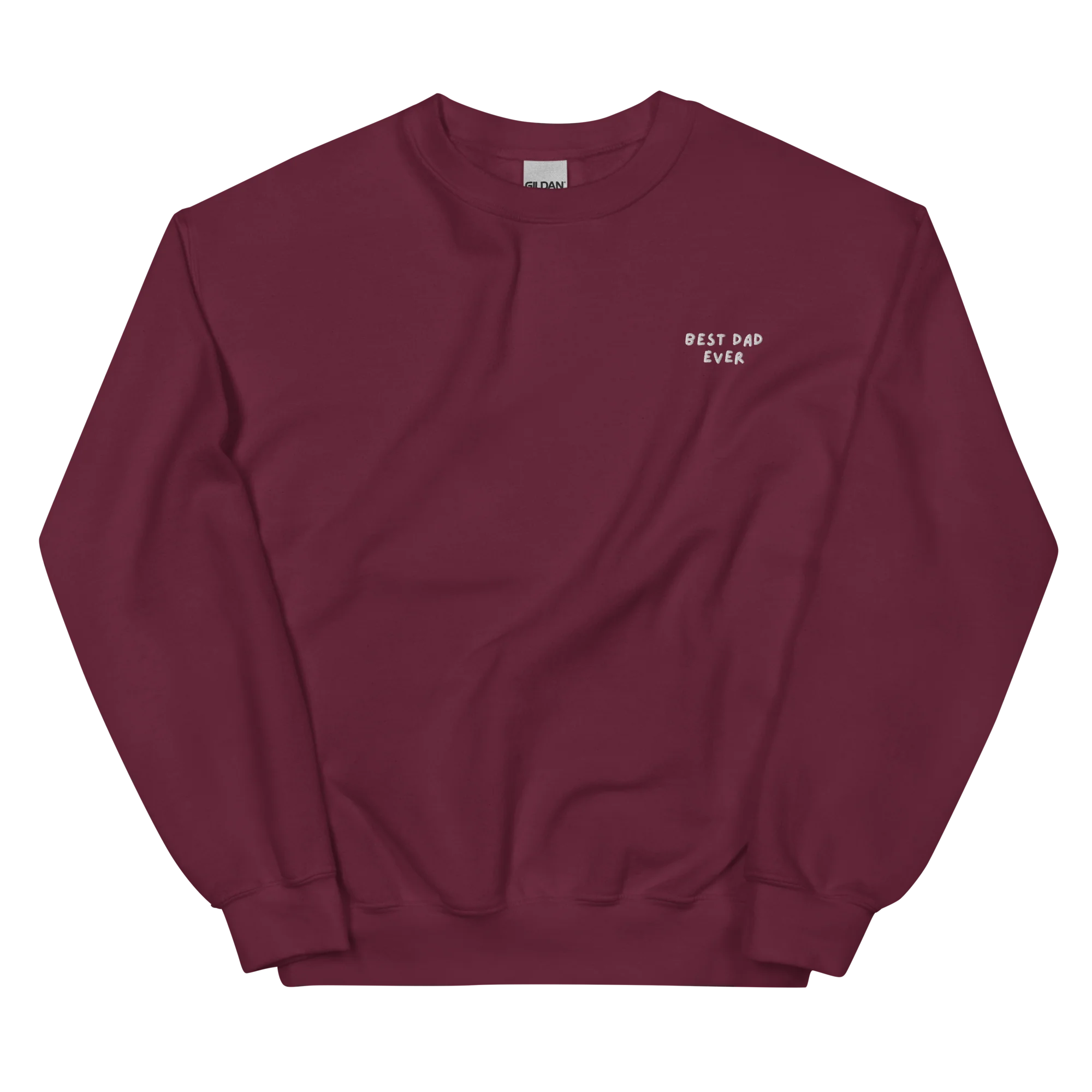 Best Dad Ever Embroidered Sweatshirt - Image 12