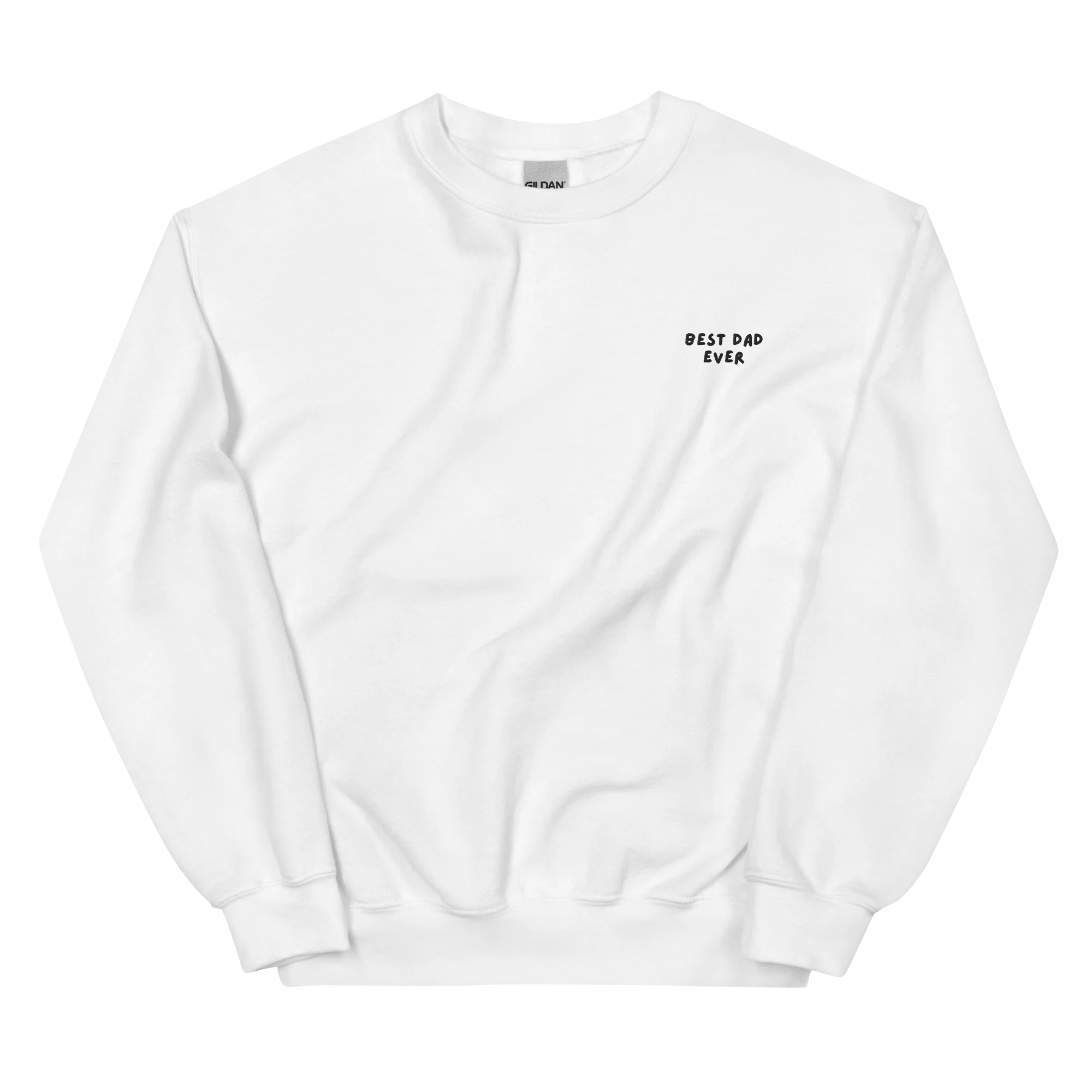 Best Dad Ever Embroidered Sweatshirt - Image 3