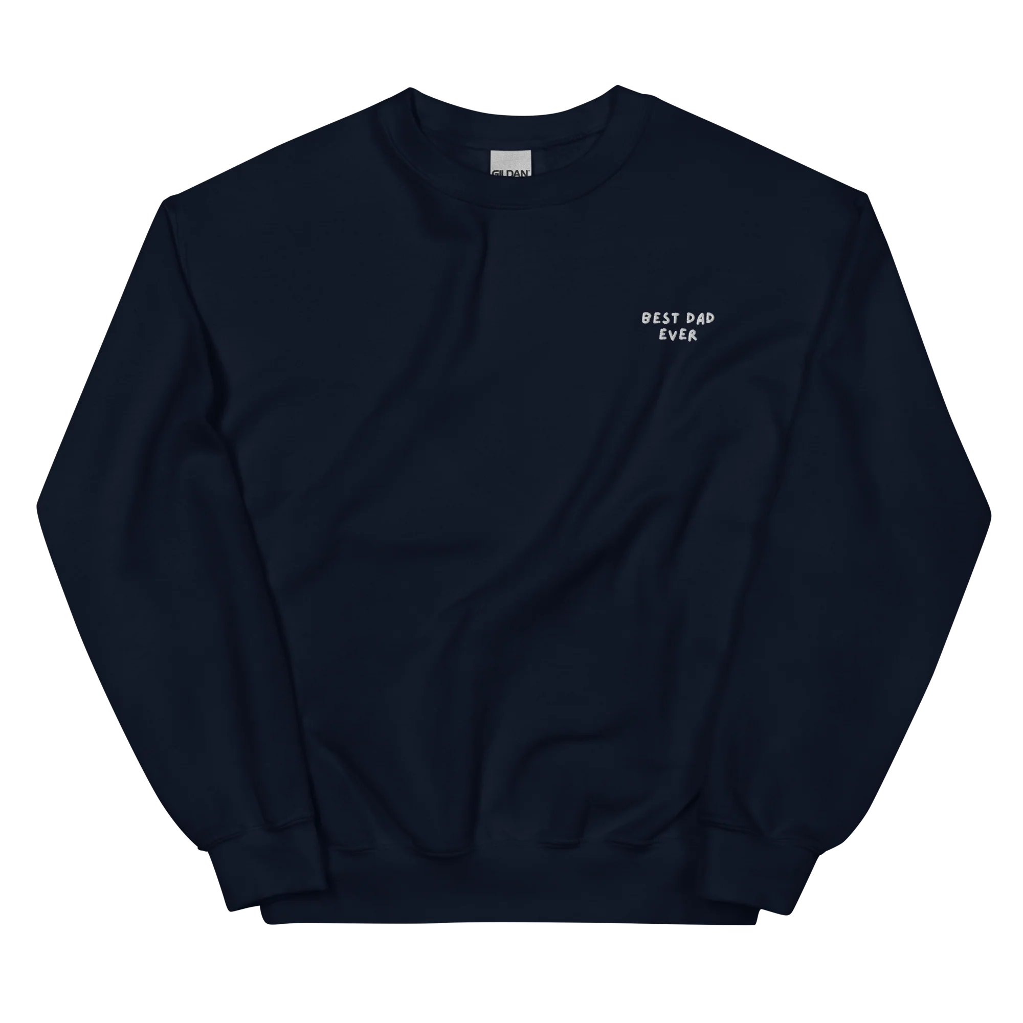 Best Dad Ever Embroidered Sweatshirt - Image 5