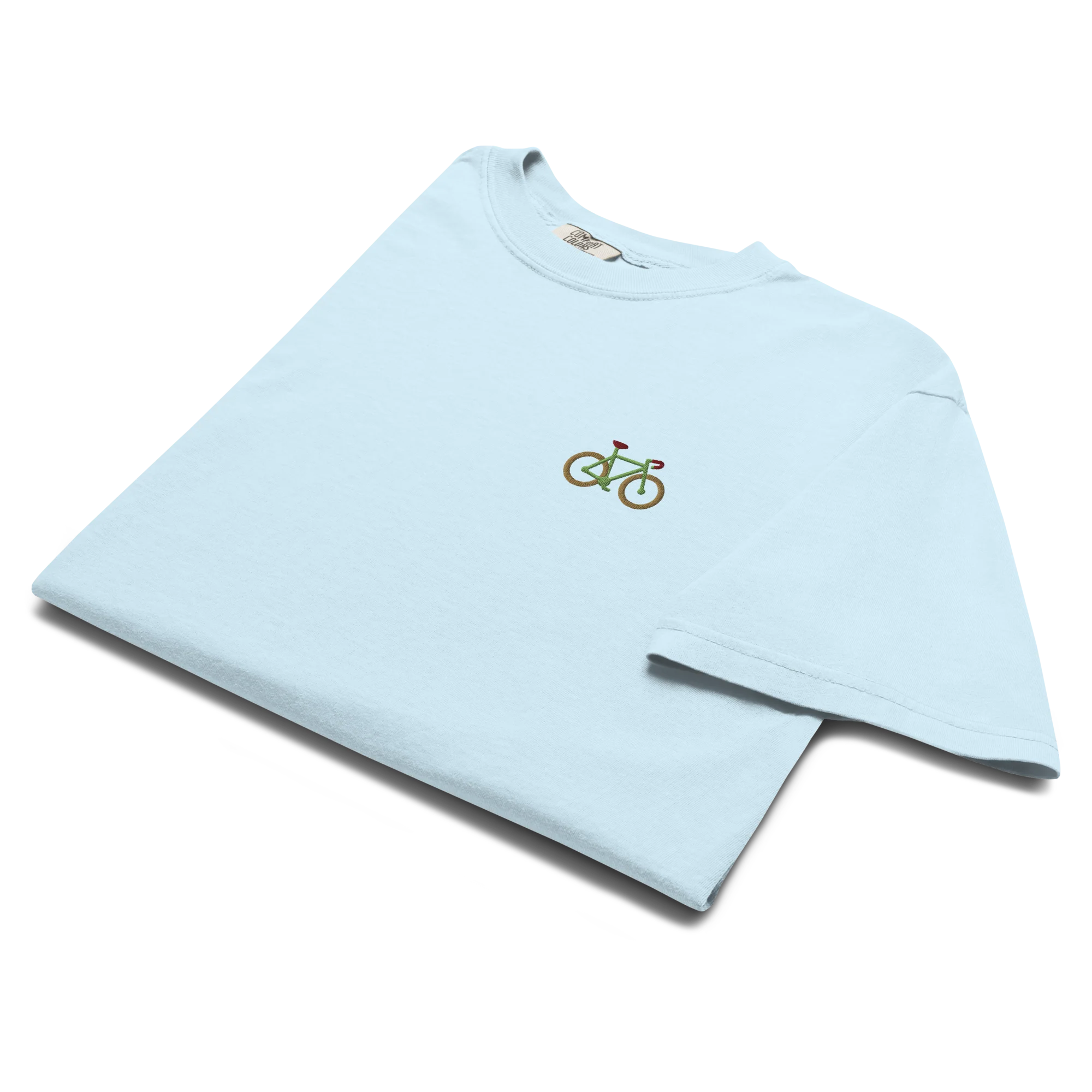 Bicycle Embroidered Classic T-Shirt - Image 5