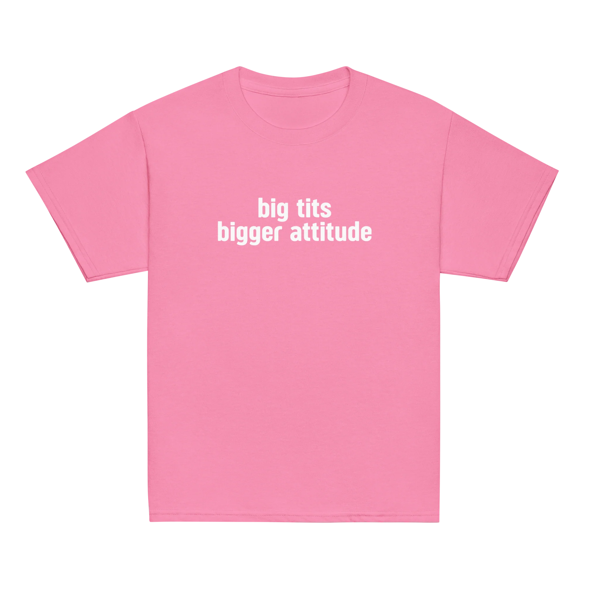 Big Tits Bigger Attitude Baby Tee - Image 7