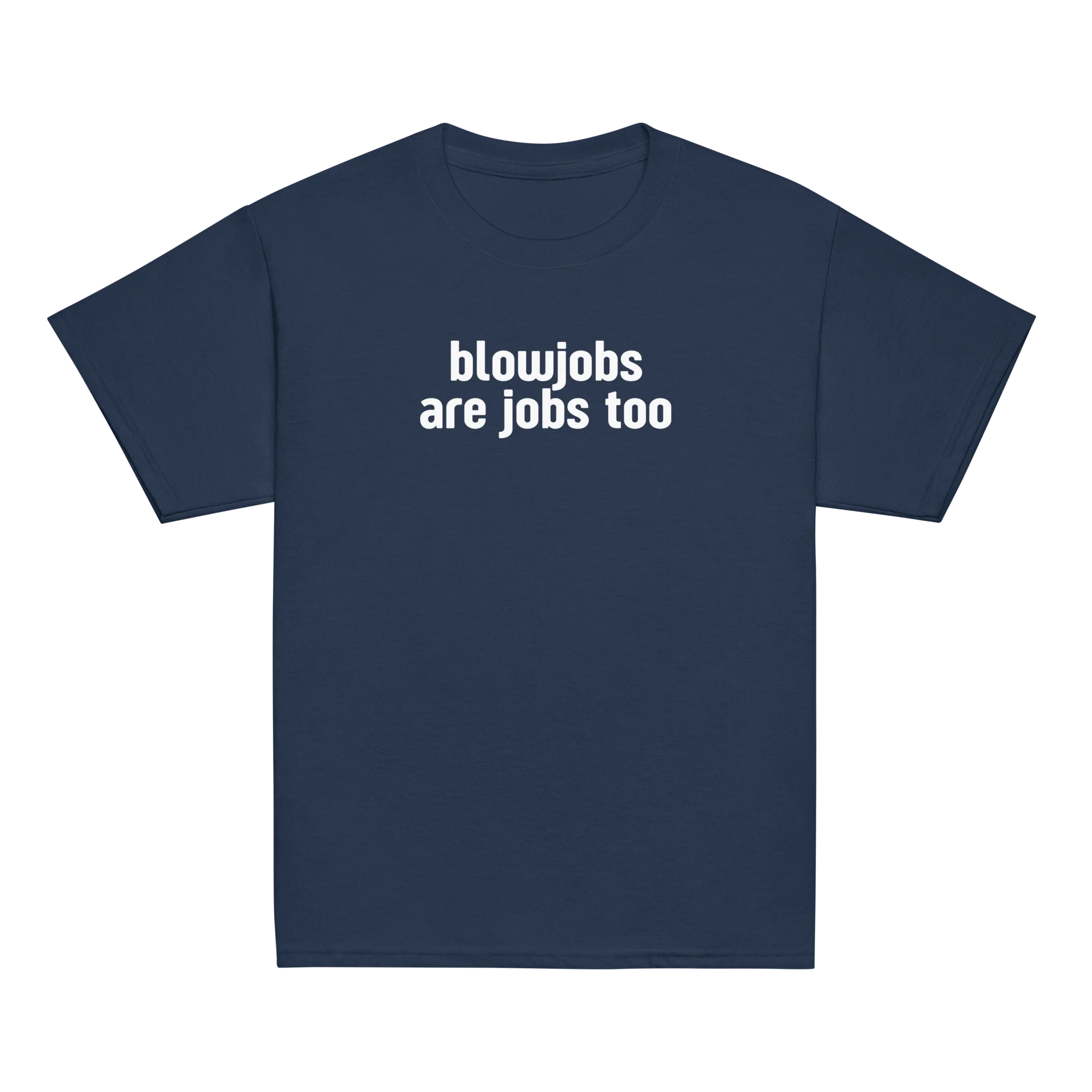 Blowjobs Are Jobs Too Baby Tee - Image 9