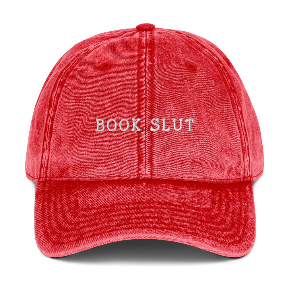 Book Slut Embroidered Vintage Cap - Image 10