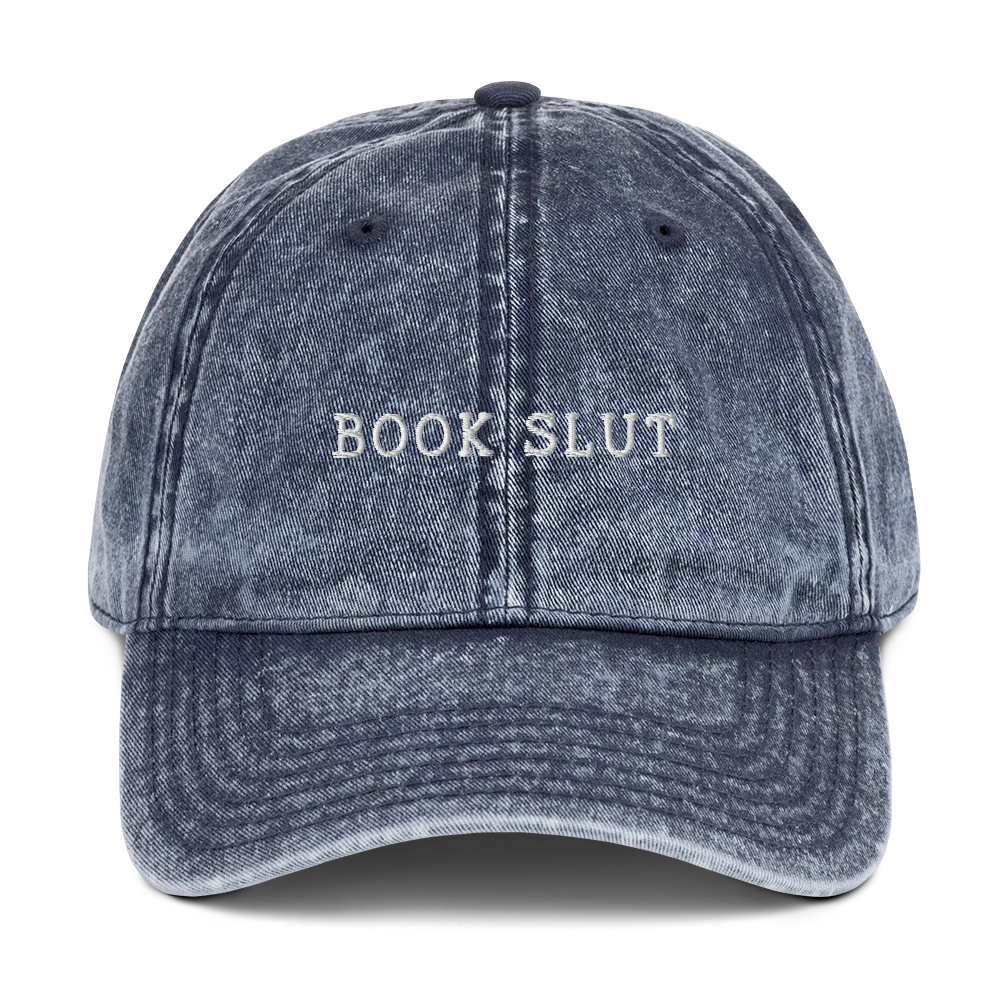 Book Slut Embroidered Vintage Cap - Image 7