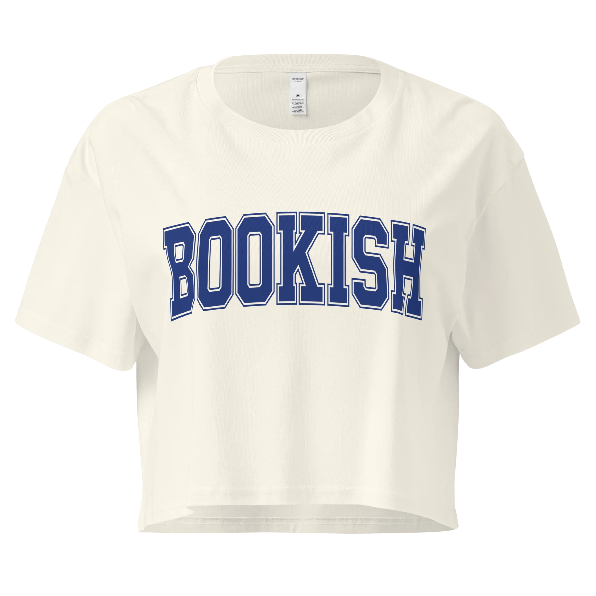 Bookish University Crop Tee