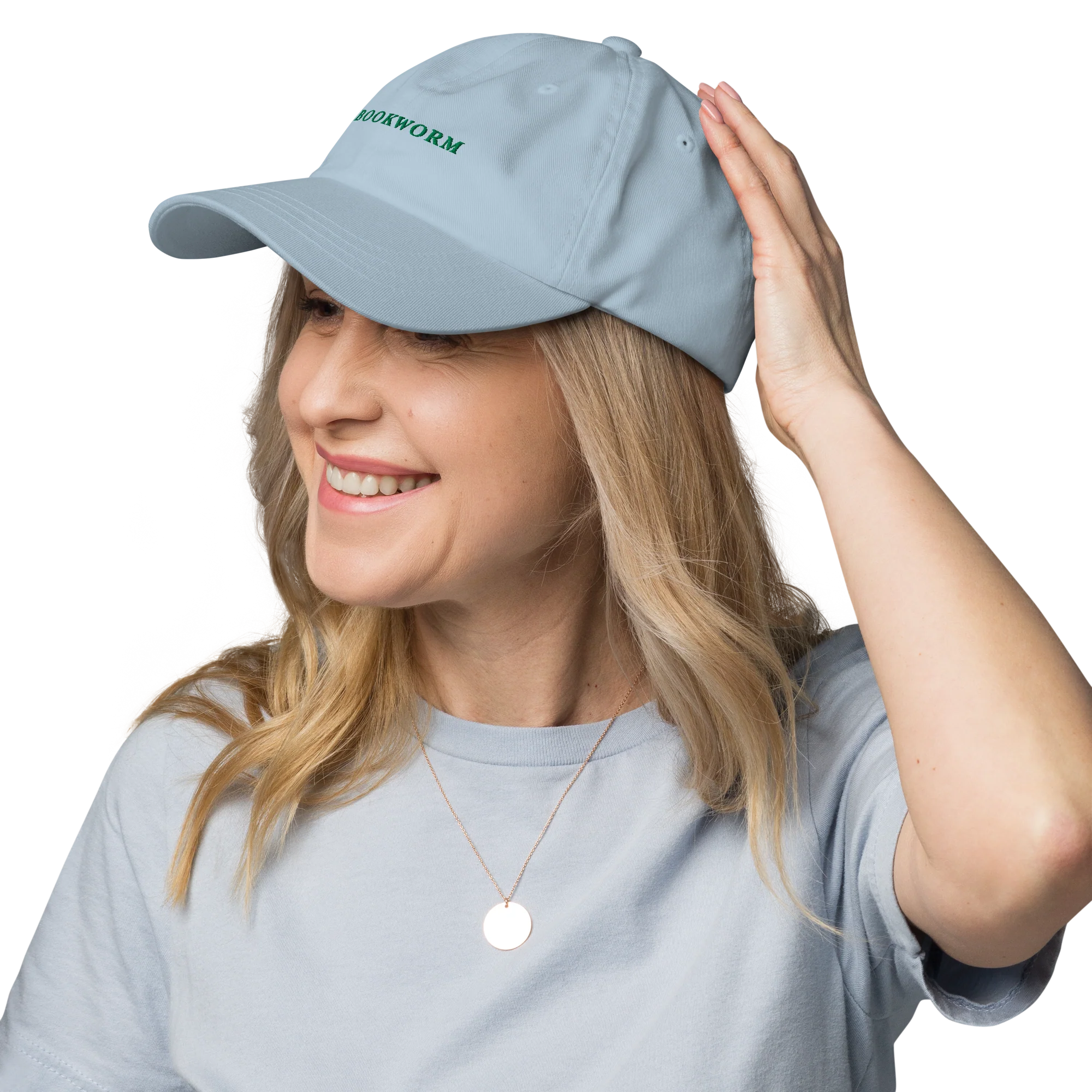 Bookworm Embroidered Cap - Image 8