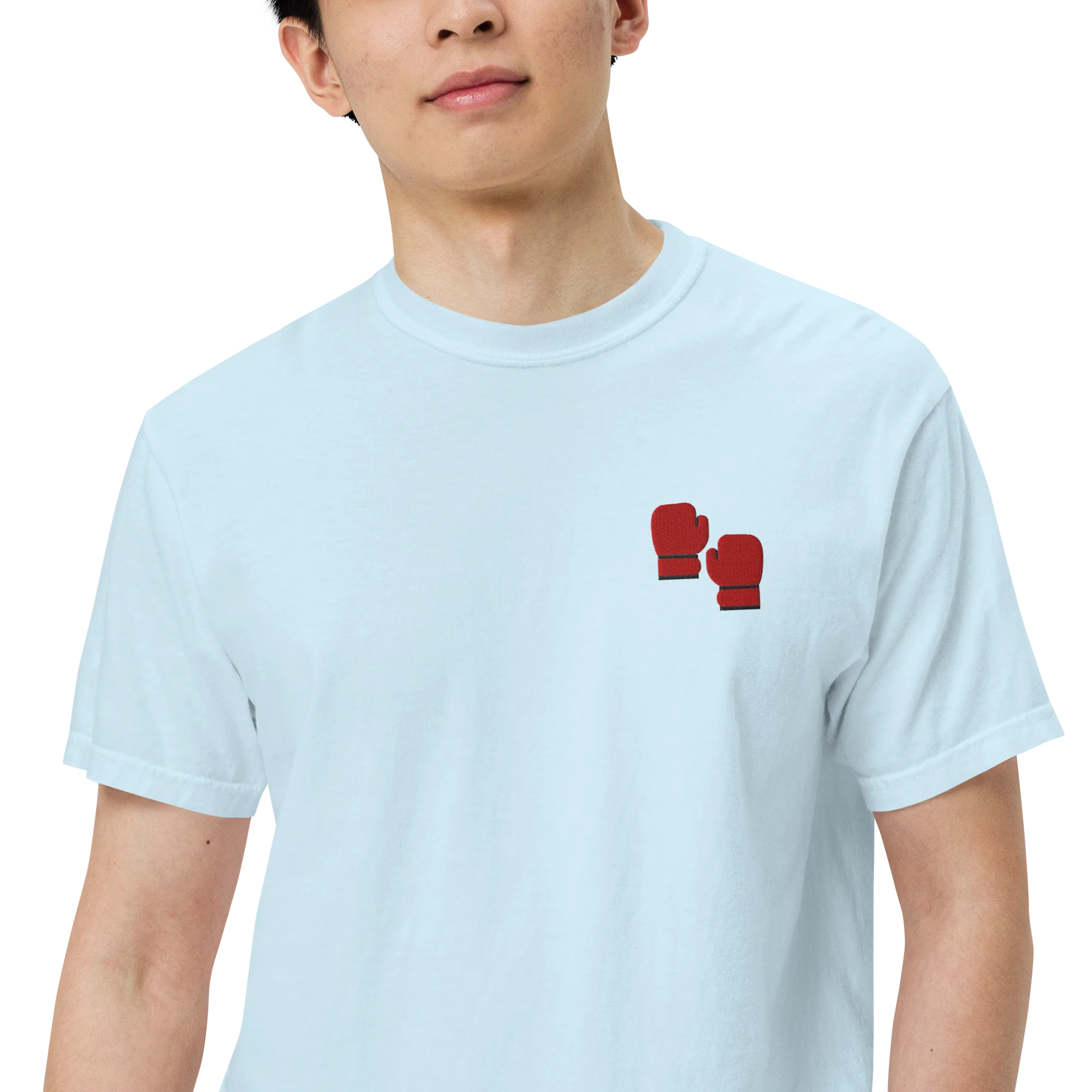 Boxing Gloves Embroidered Classic T-Shirt - Image 2