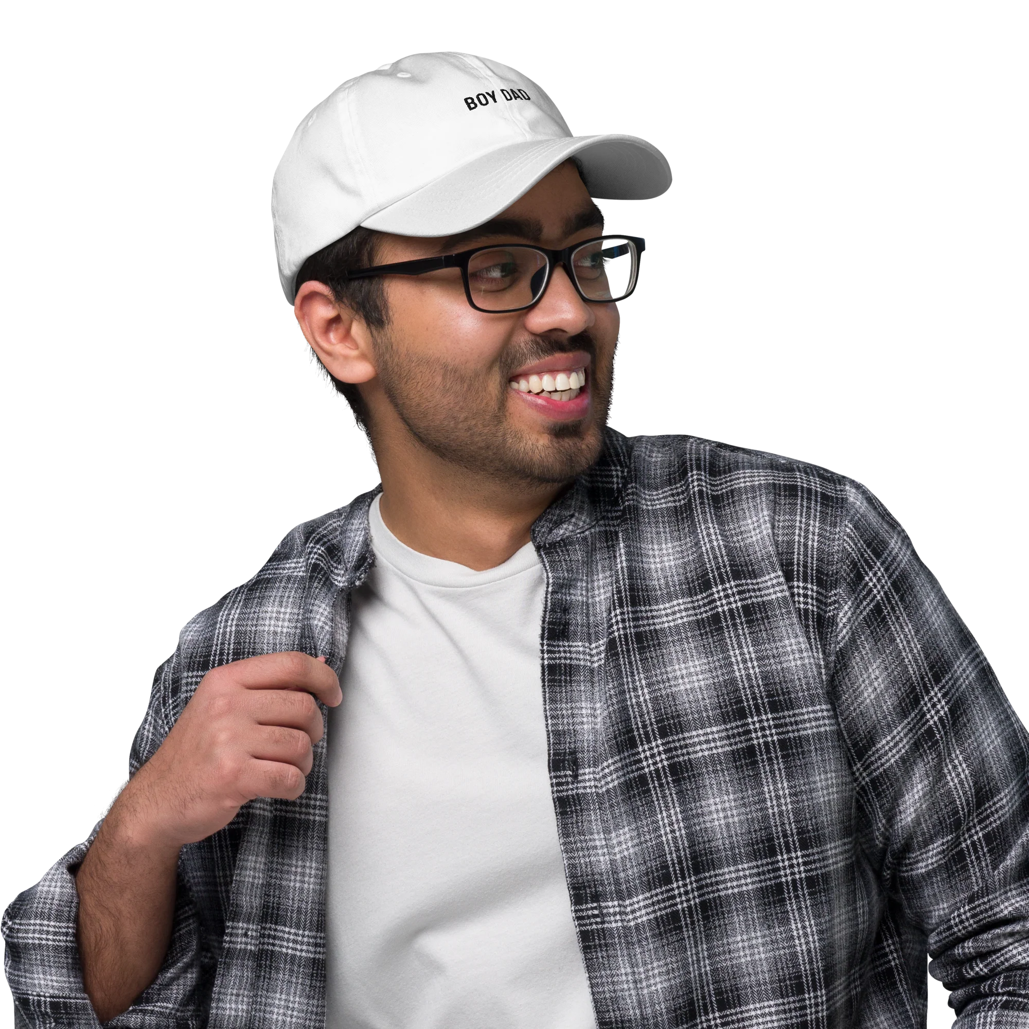 Boy Dad Embroidered Cap - Image 9