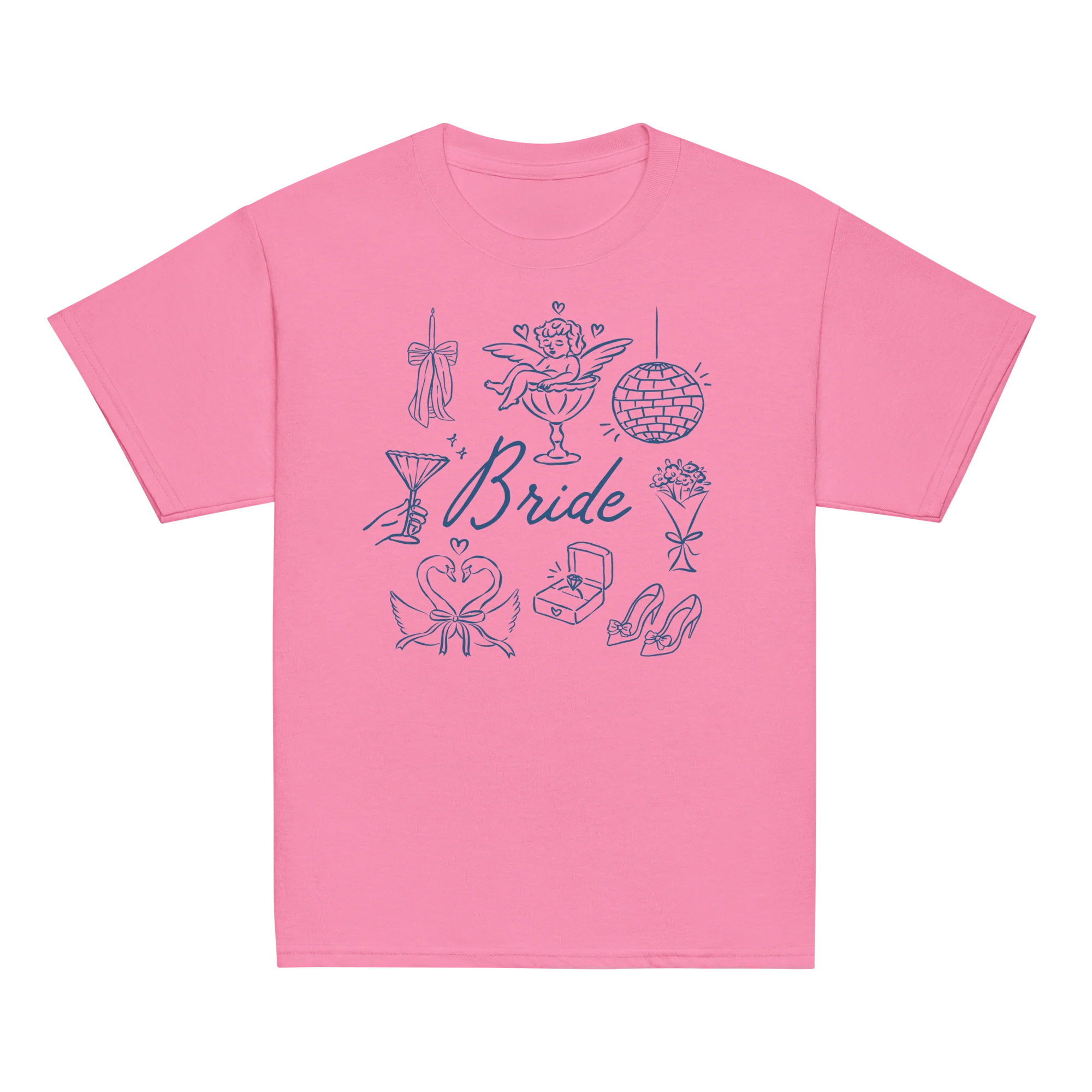 Bride Bachelorette Baby Tee - Image 5