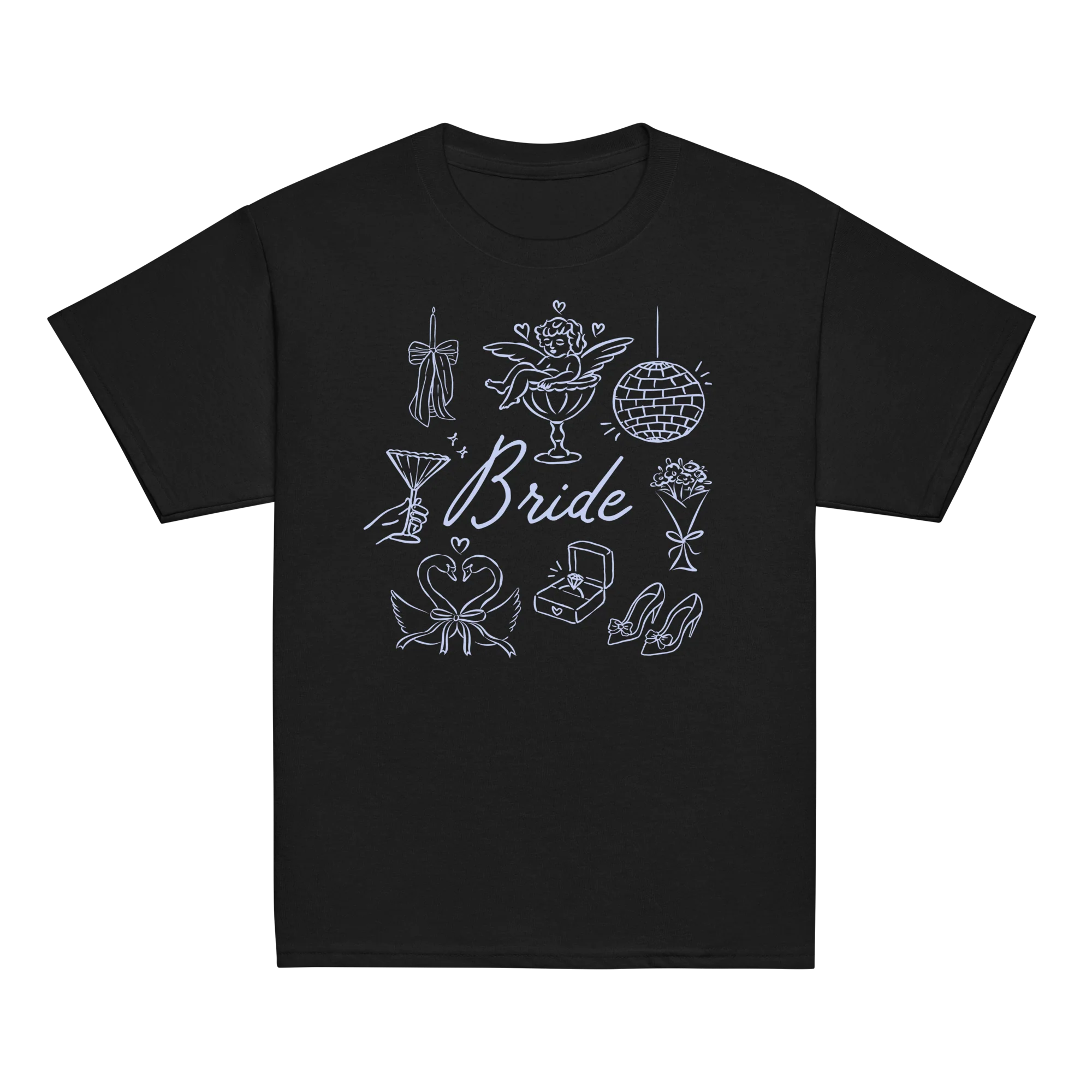 Bride Bachelorette Baby Tee - Image 6