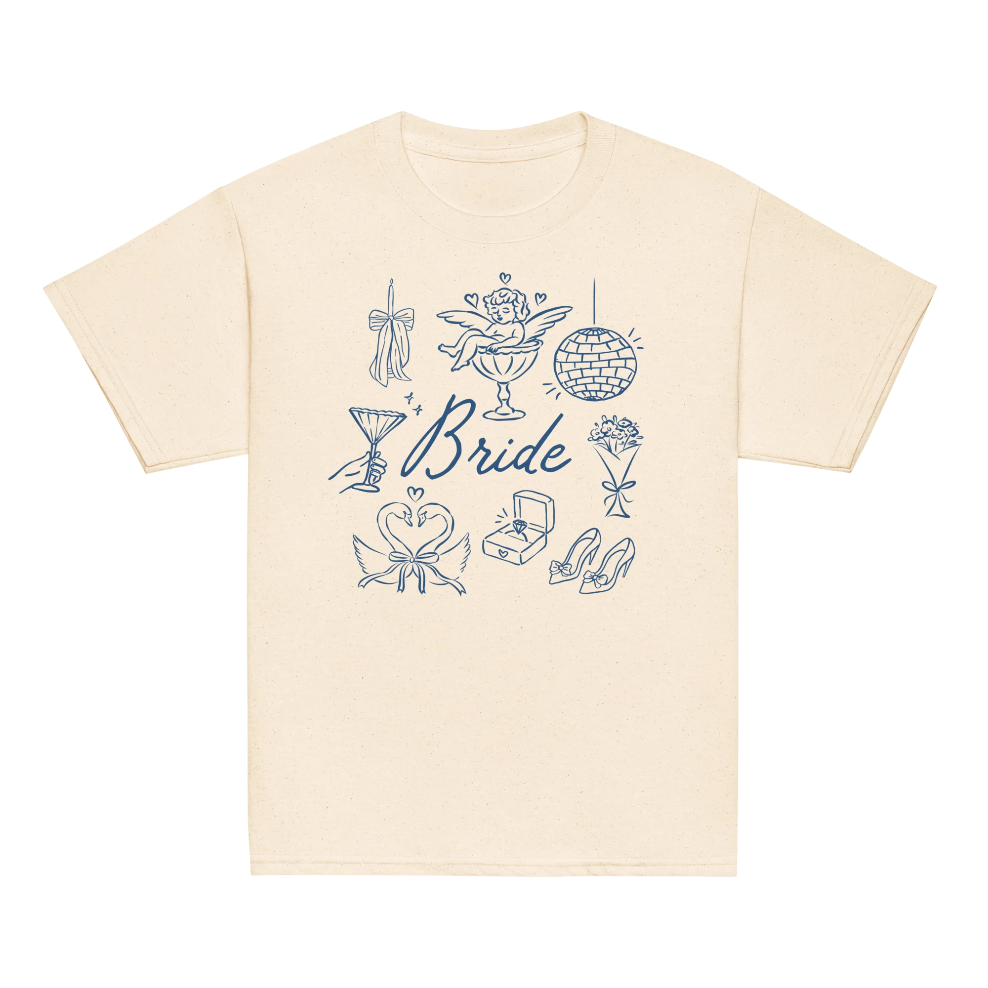 Bride Bachelorette Baby Tee - Image 7