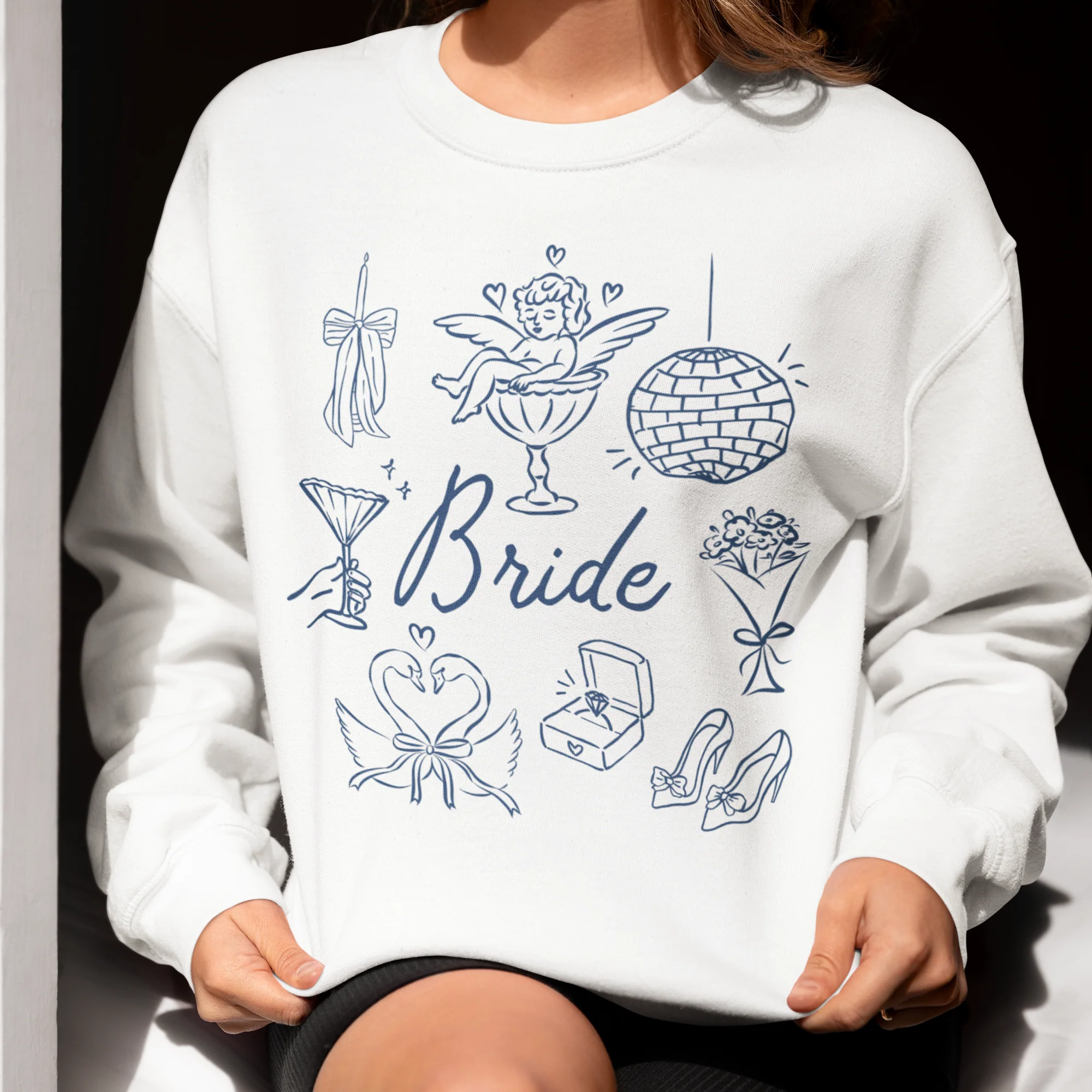 Bride Bachelorette Sweatshirt - Image 2