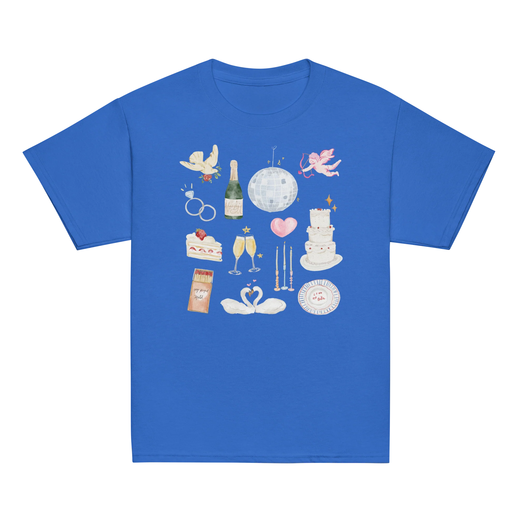 Bride Bachelorette Watercolor Baby Tee - Image 10