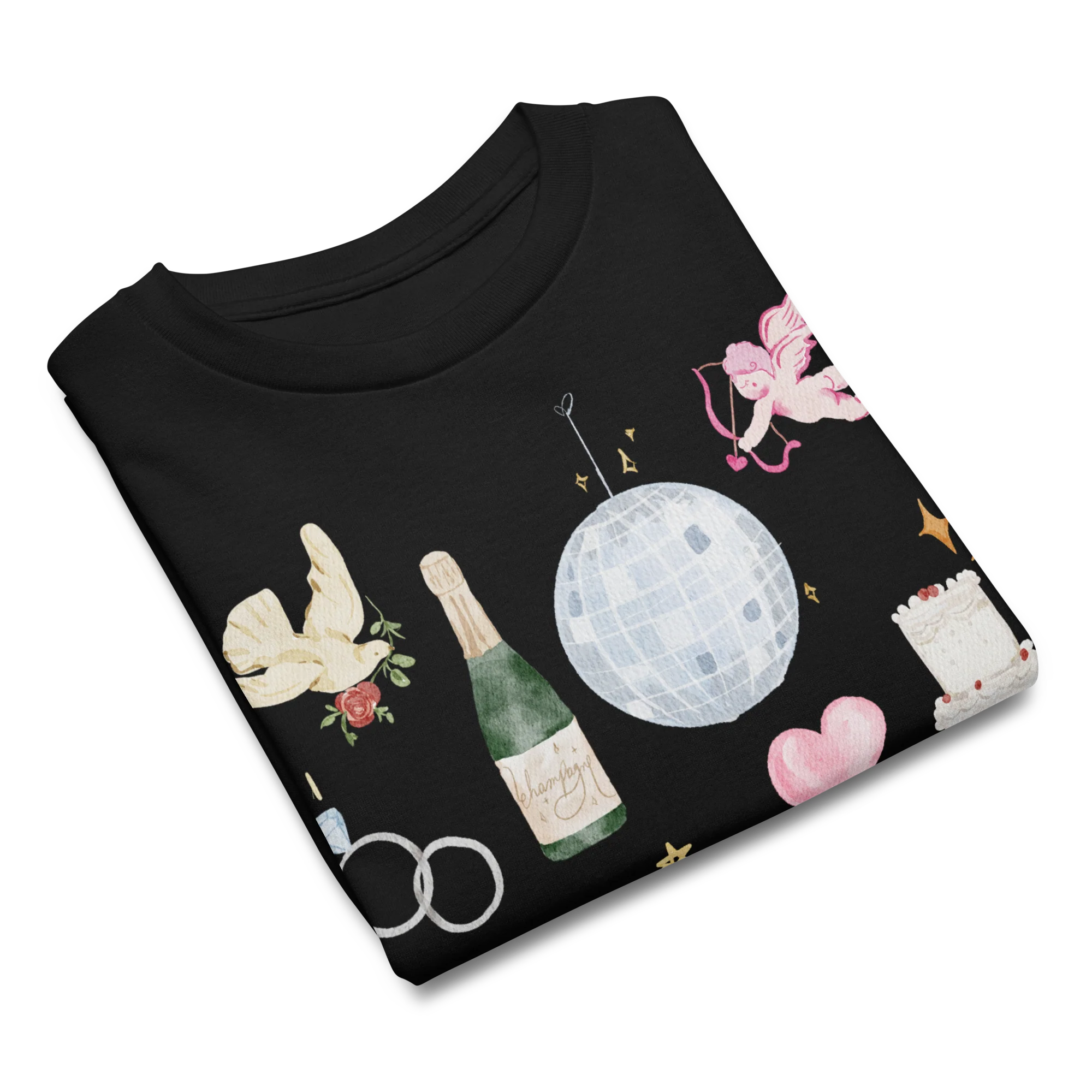 Bride Bachelorette Watercolor Baby Tee - Image 9