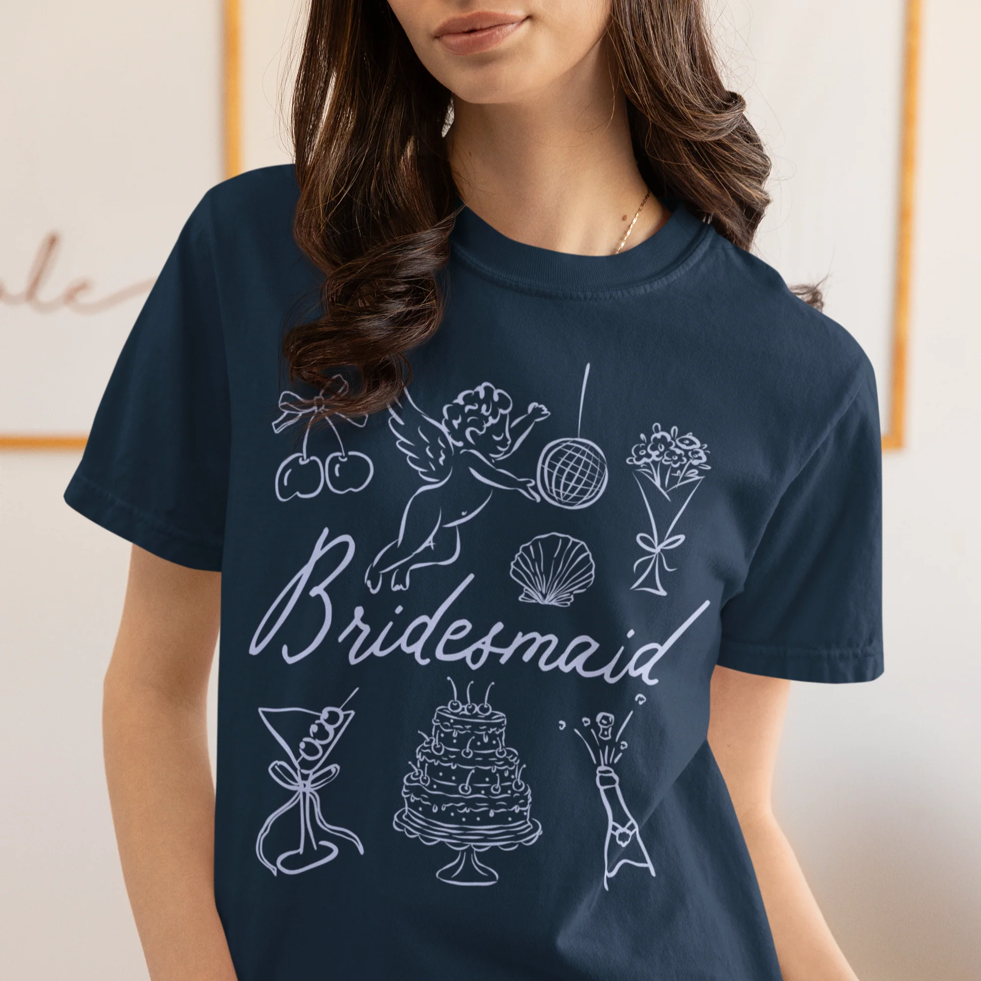 Bridesmaid Bachelorette Classic T-Shirt - Image 2