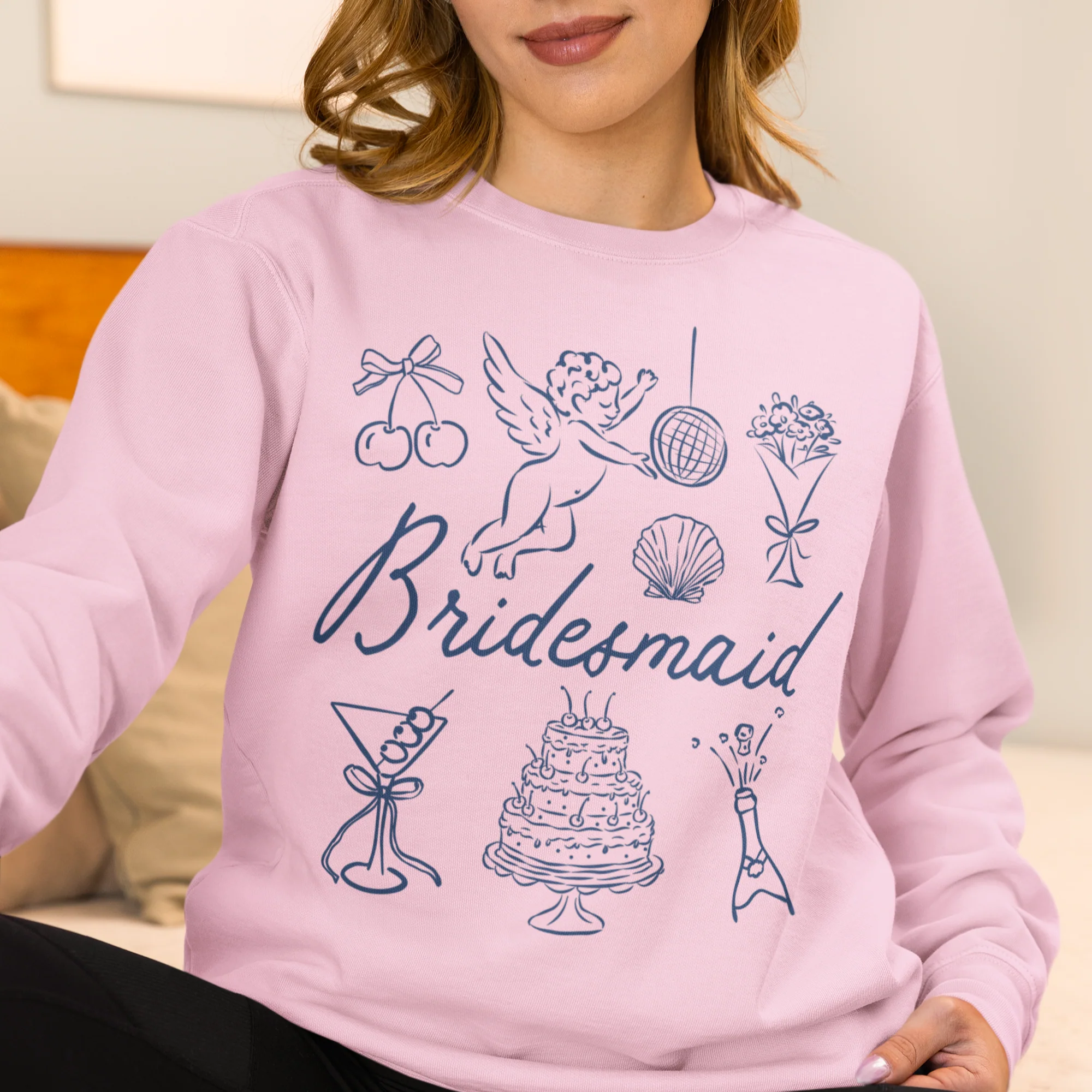 Bridesmaid Bachelorette Sweatshirt - Image 2